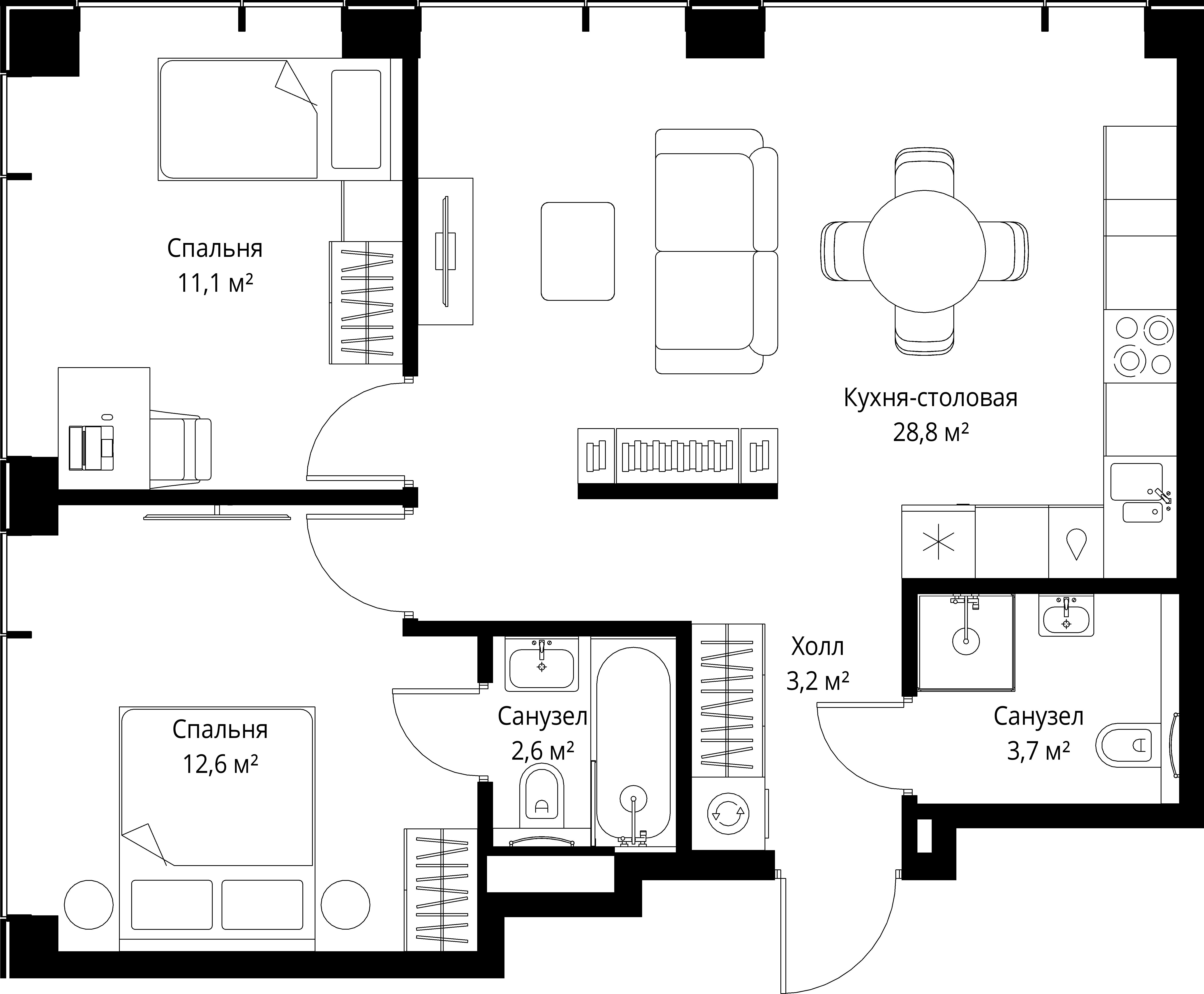 Квартира №422099