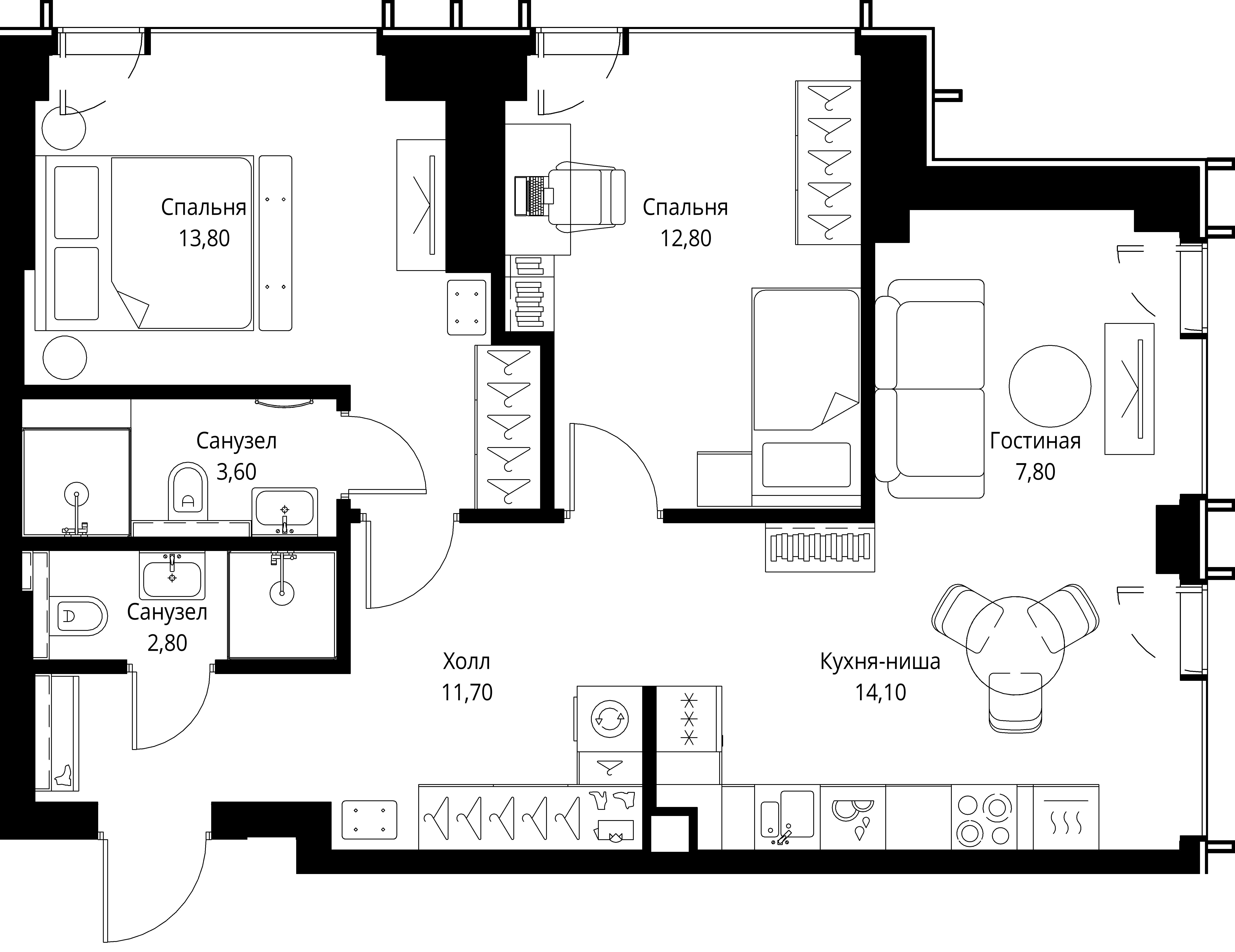 Квартира №515189