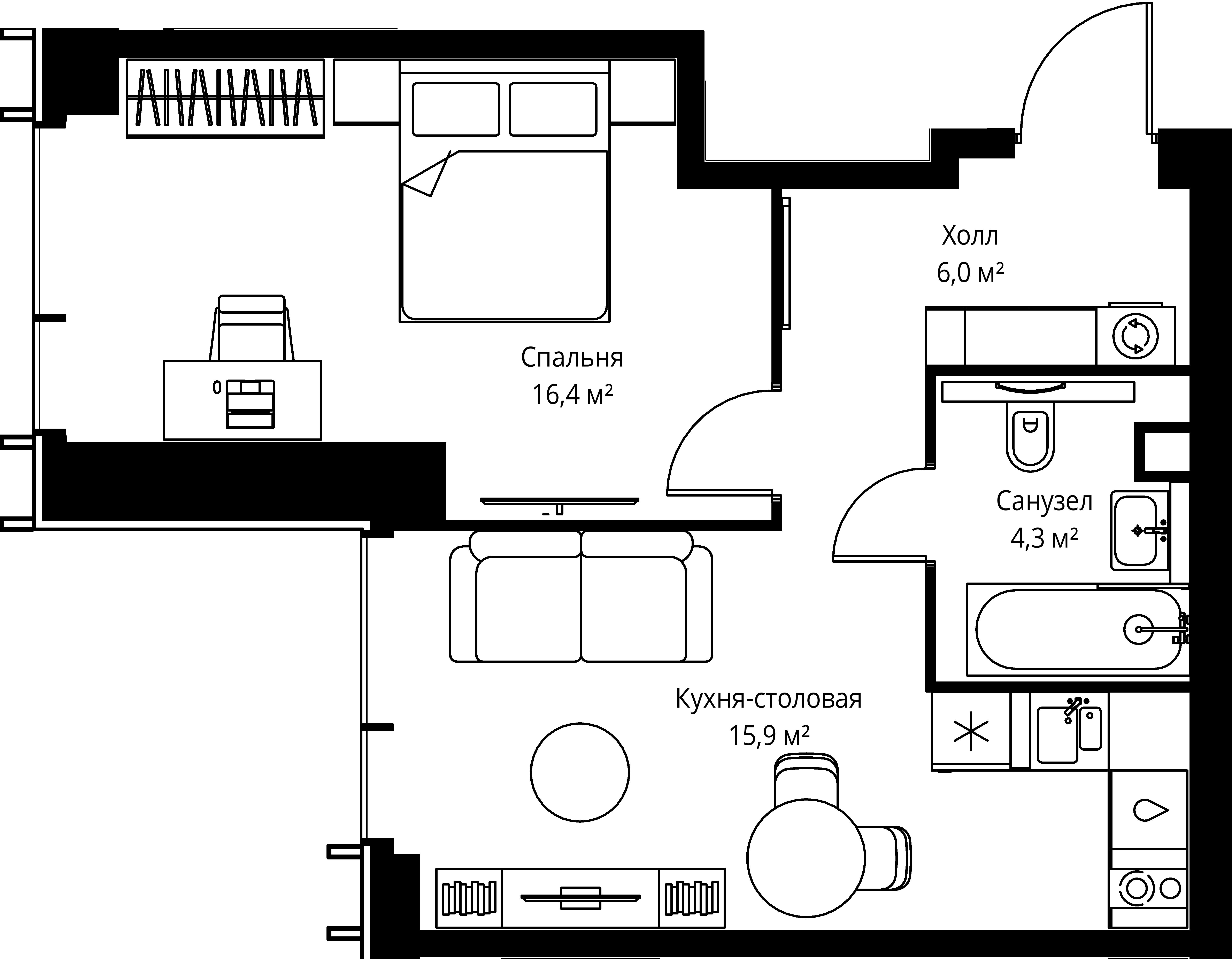 Квартира №516200