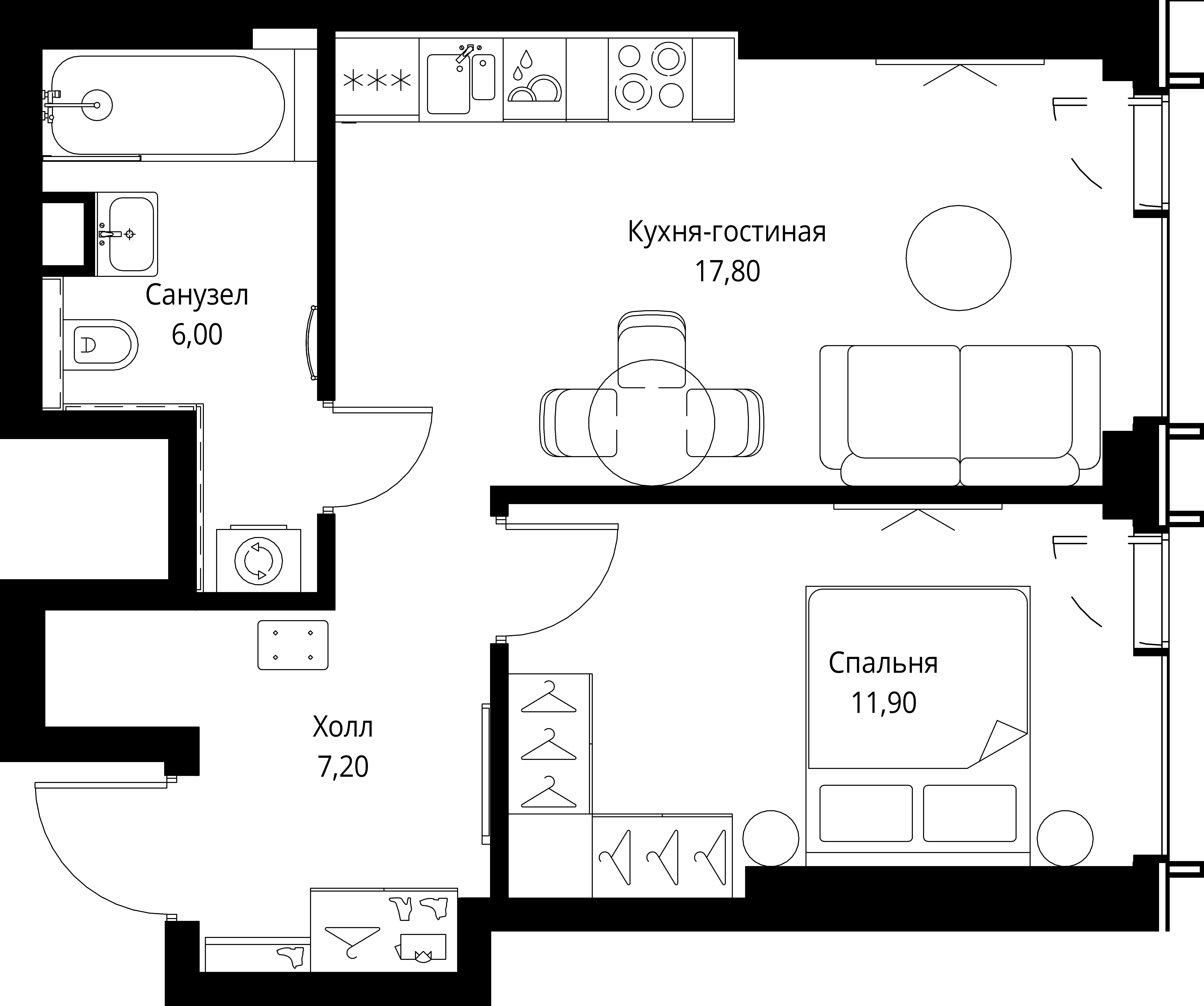 Квартира №518232