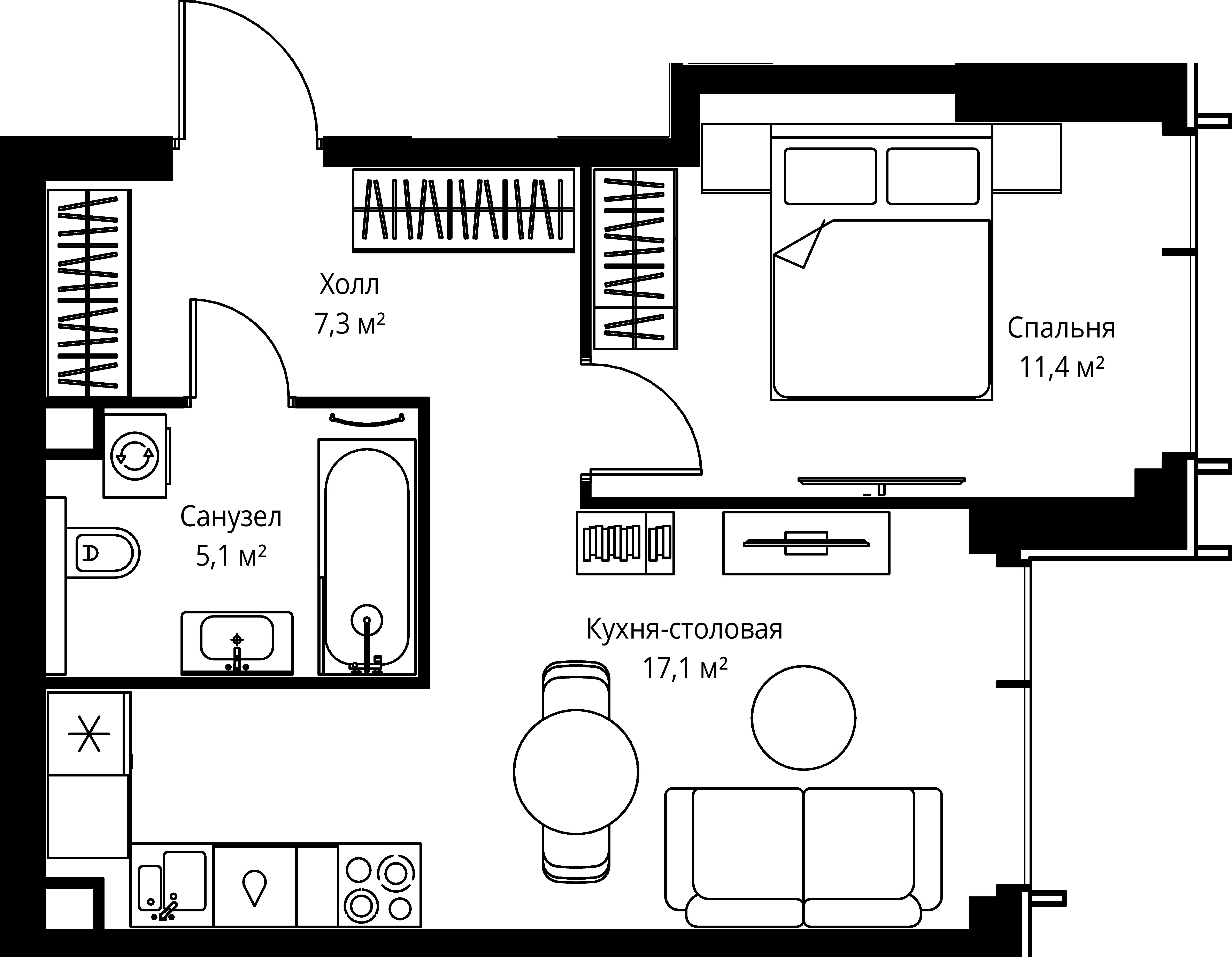 Квартира №525331