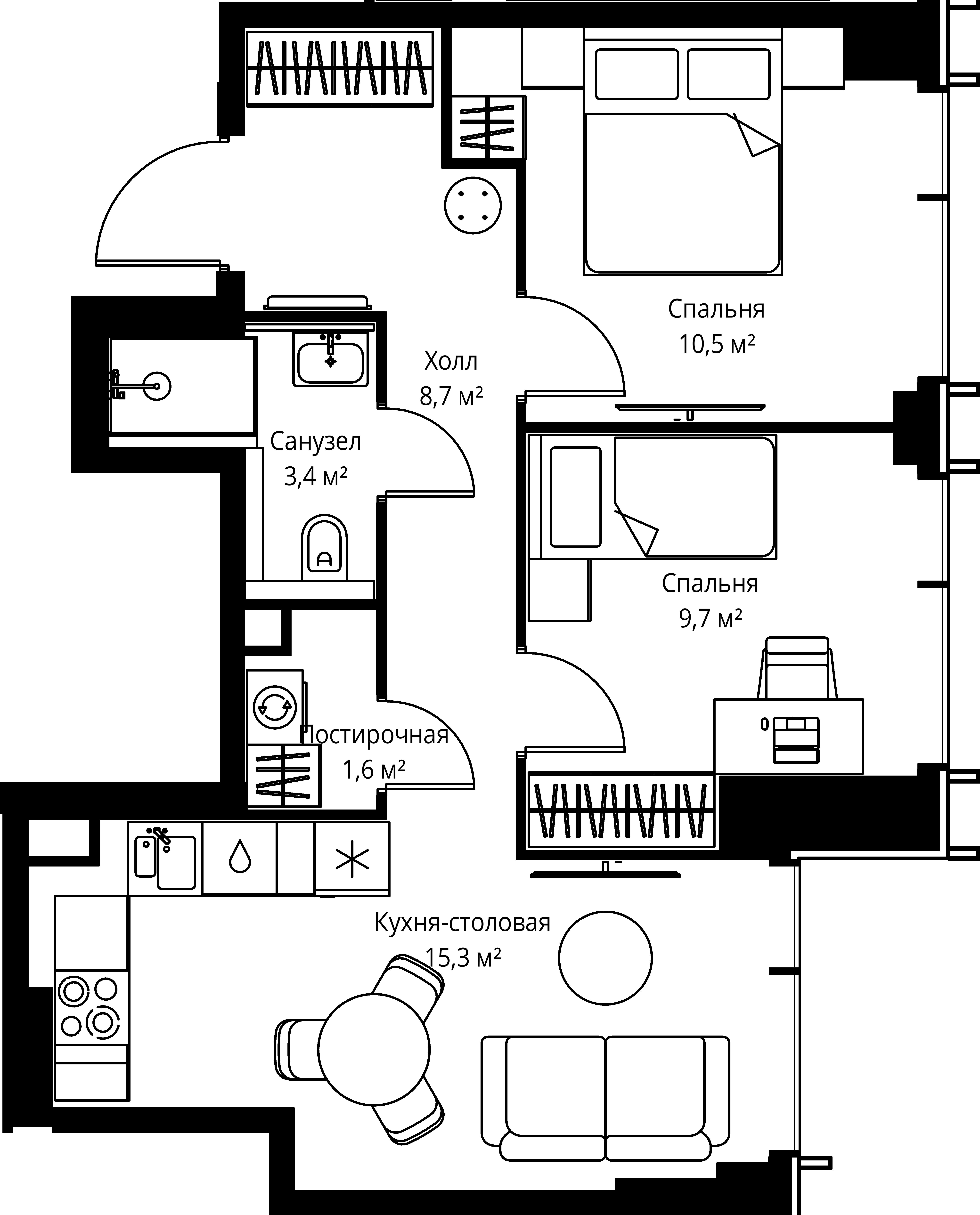 Квартира №525333