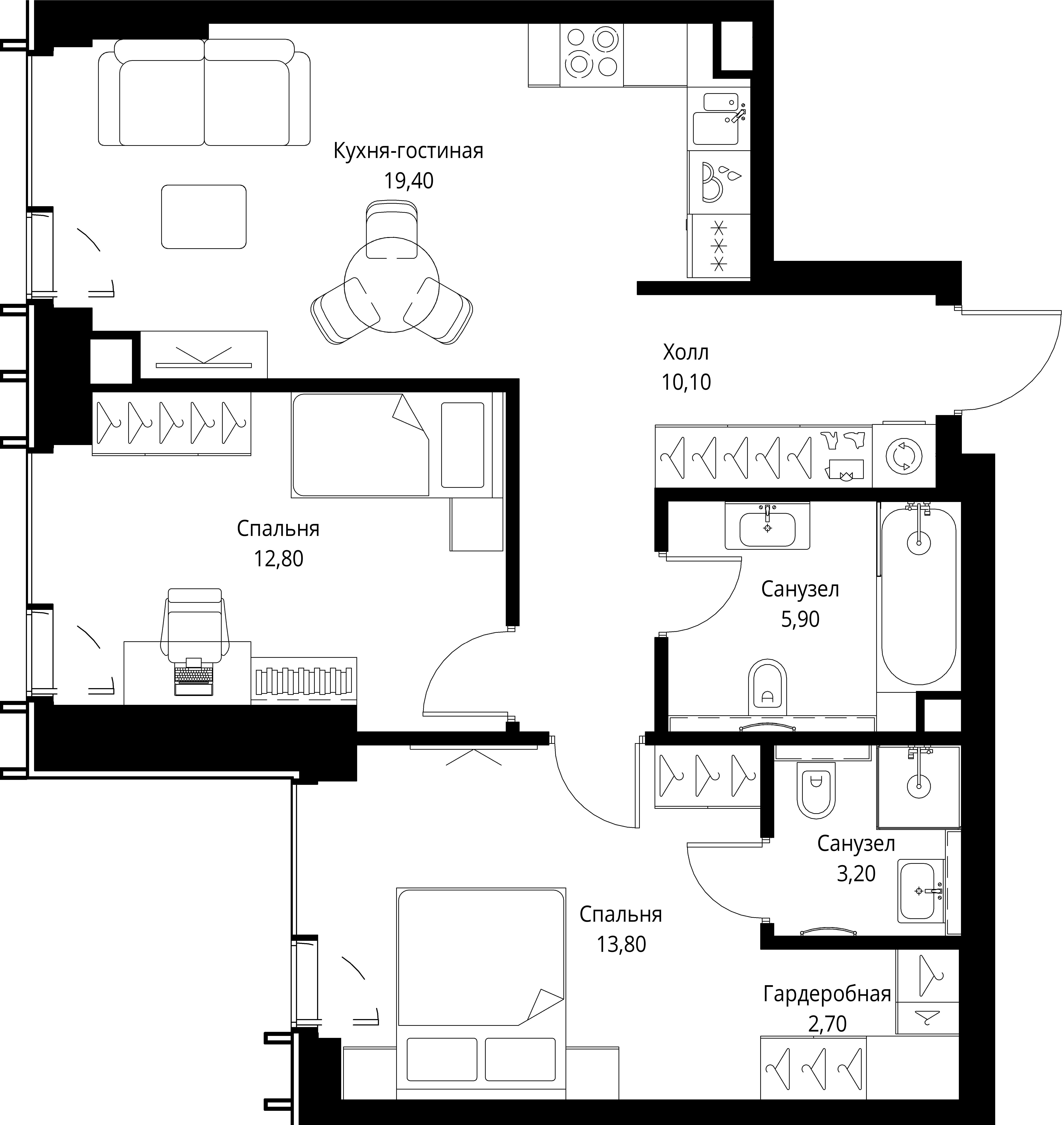 Квартира №527353