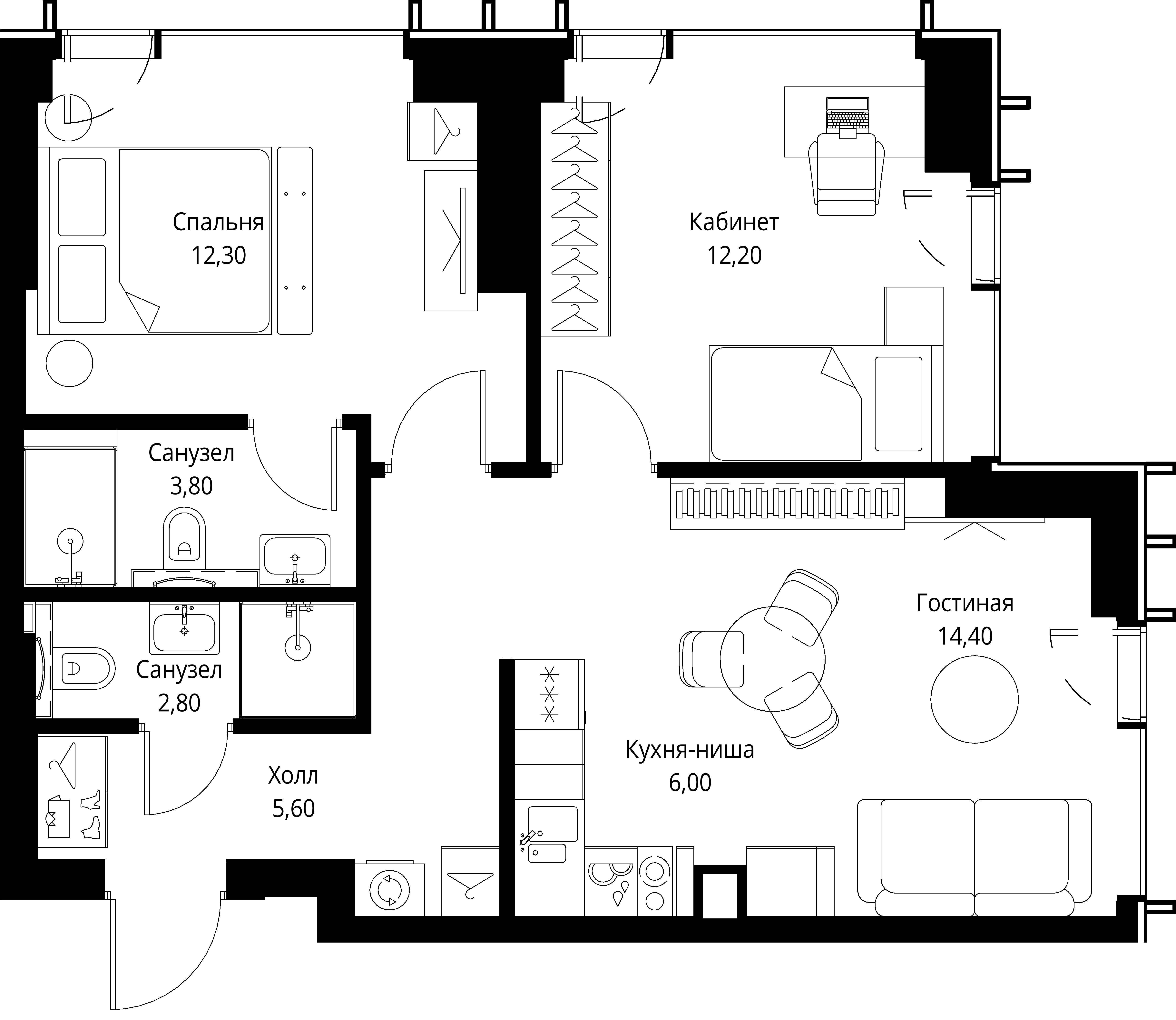 Квартира №527355