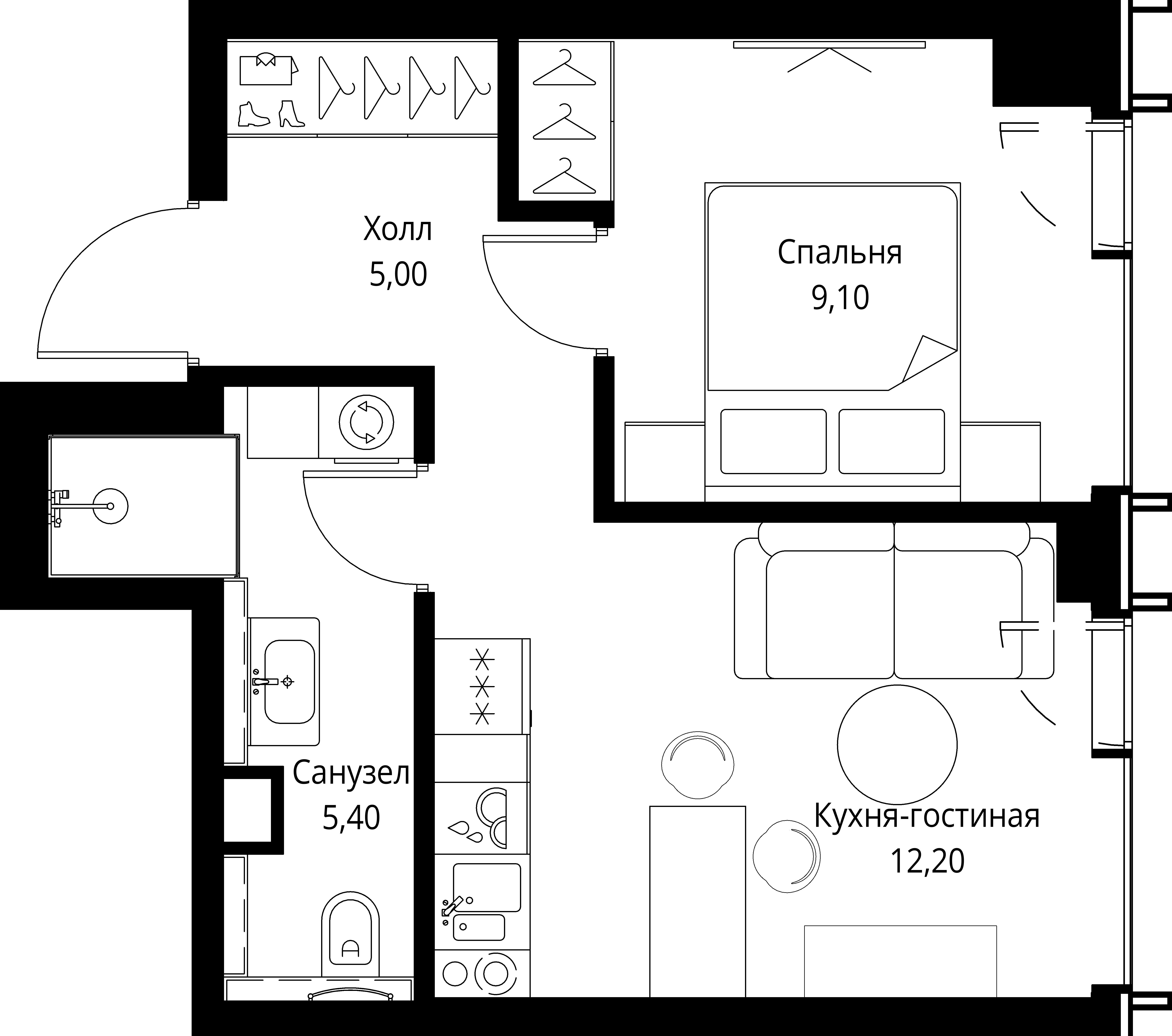 Квартира №530392