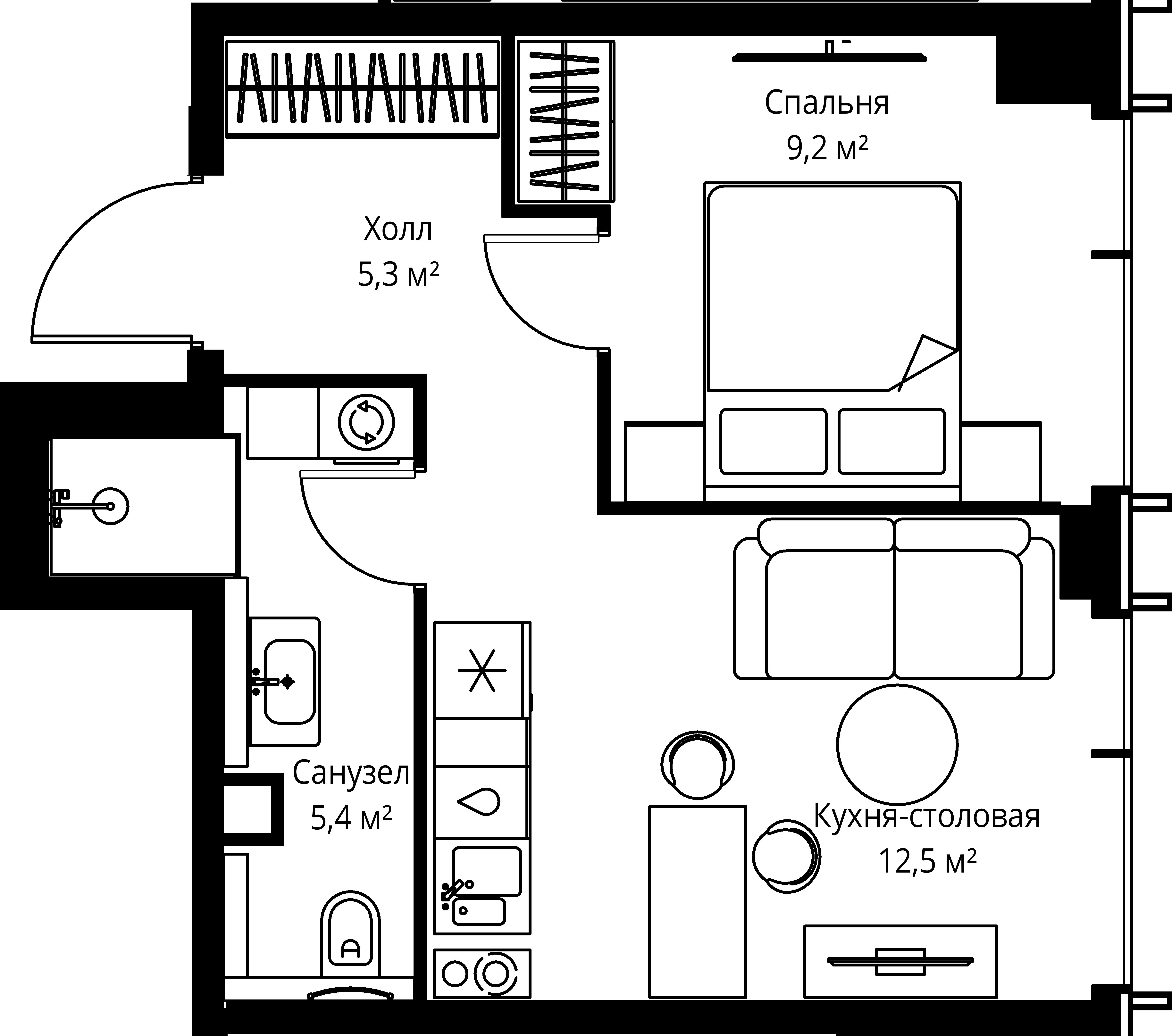 Квартира №531403
