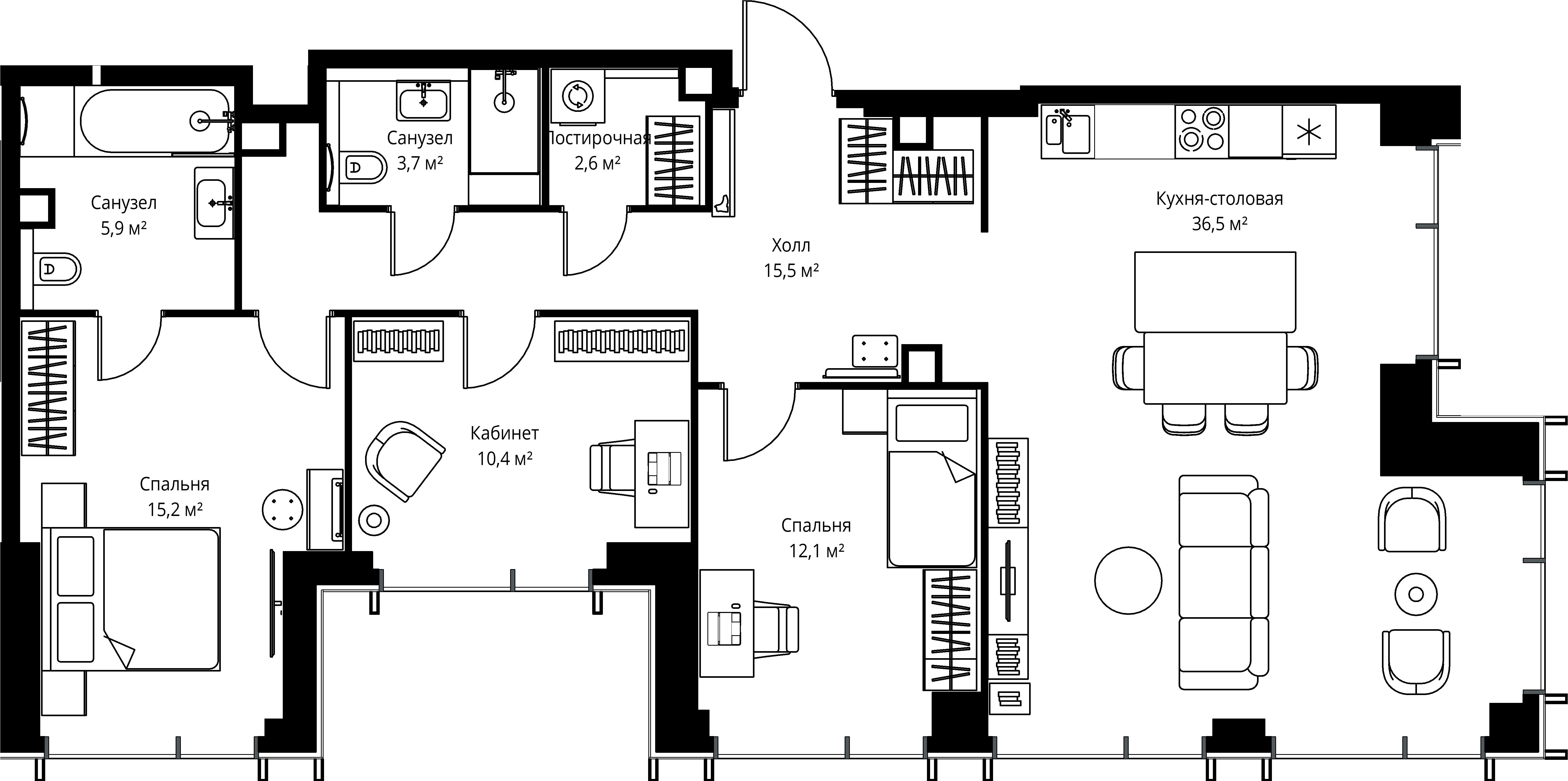 Квартира №546552