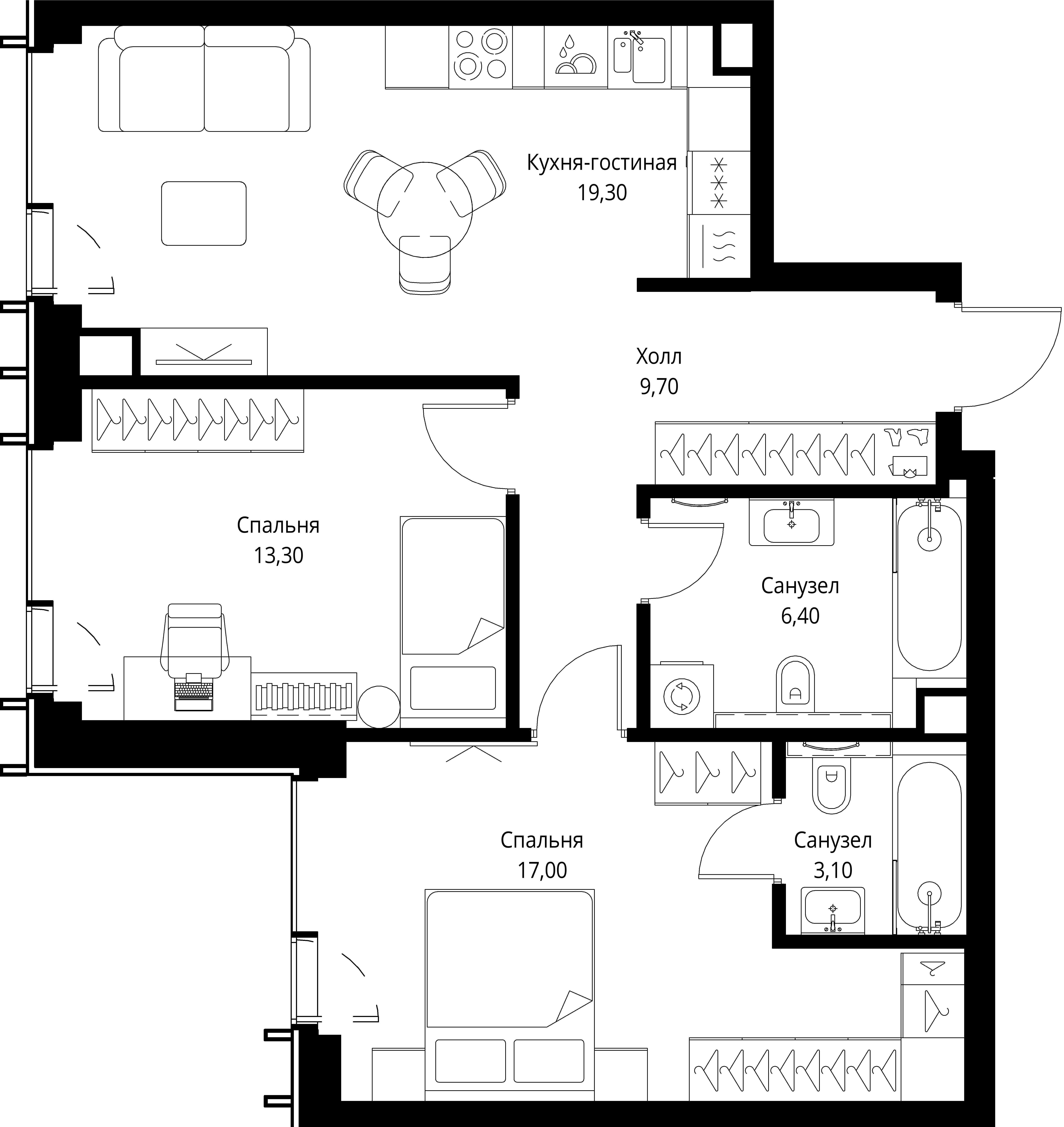 Квартира №548561