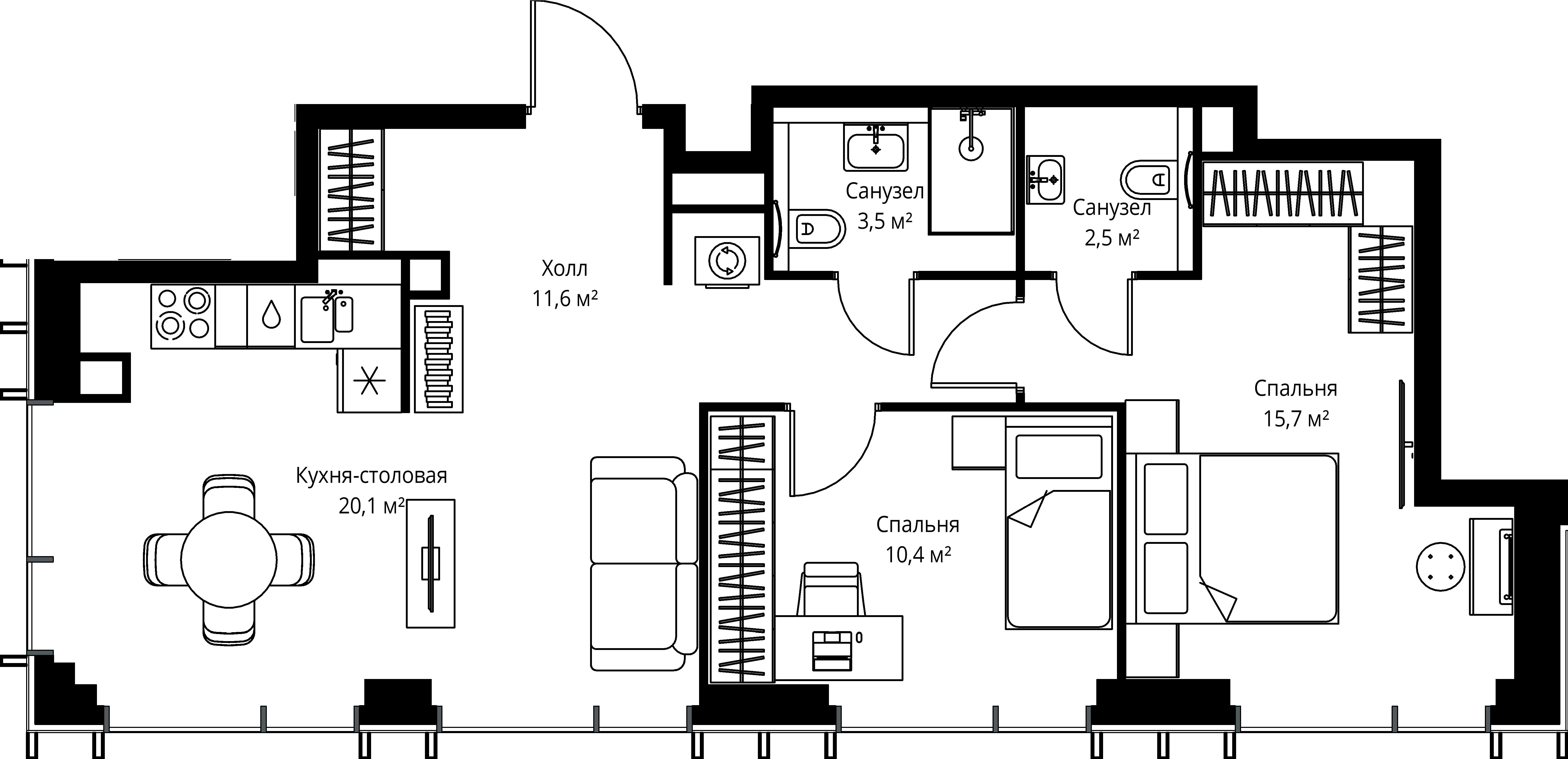 Квартира №555615