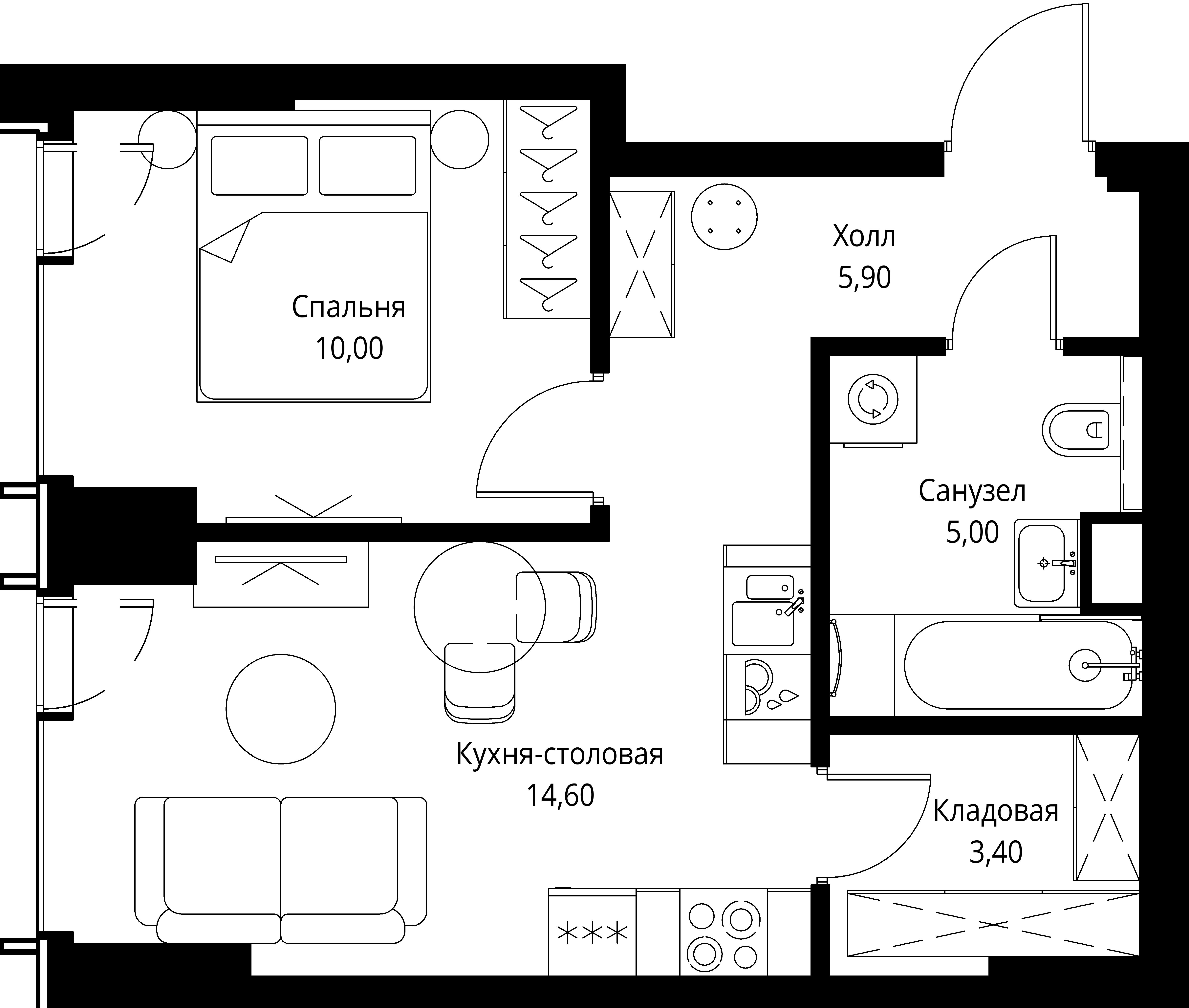 Квартира №610099