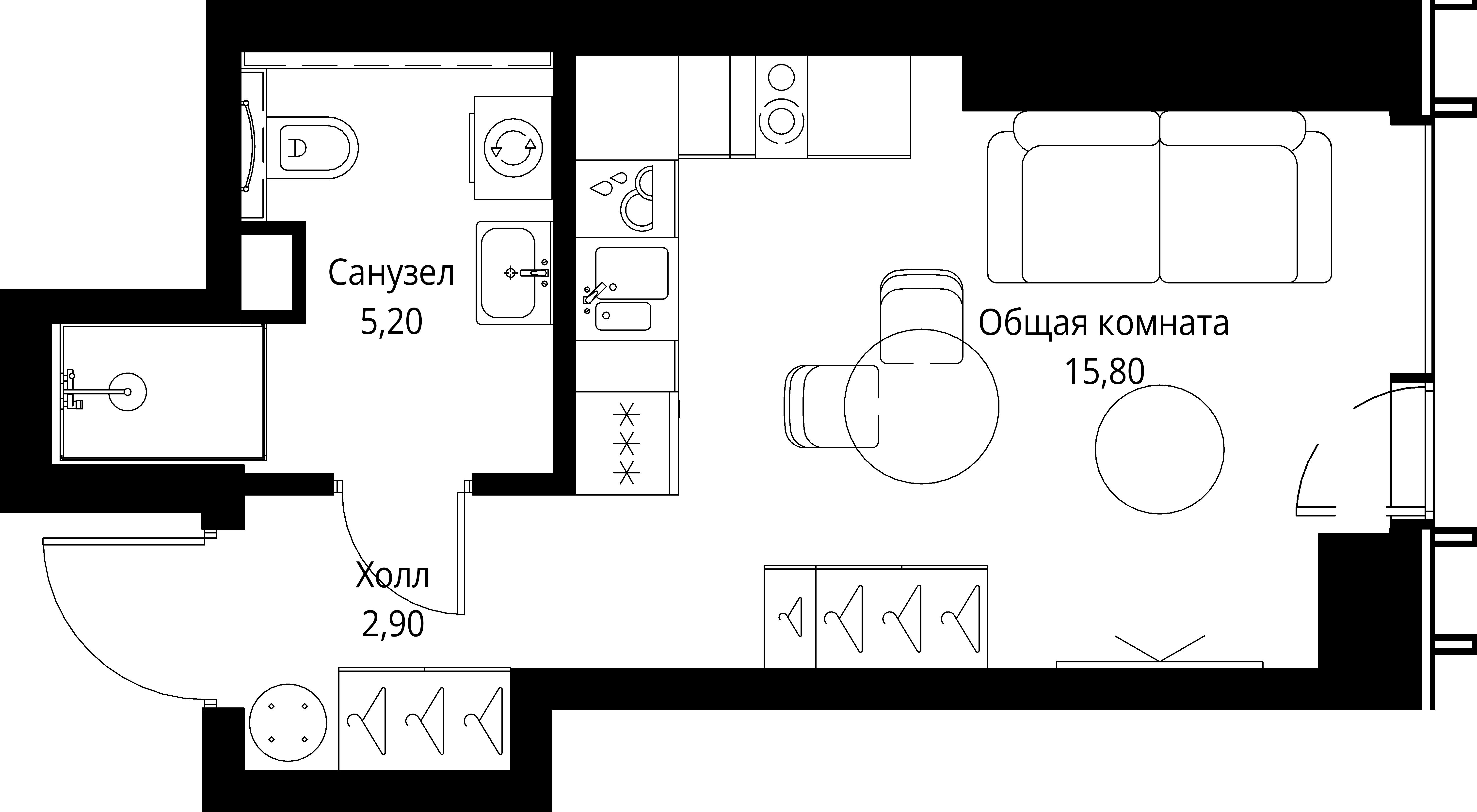 Квартира №611116