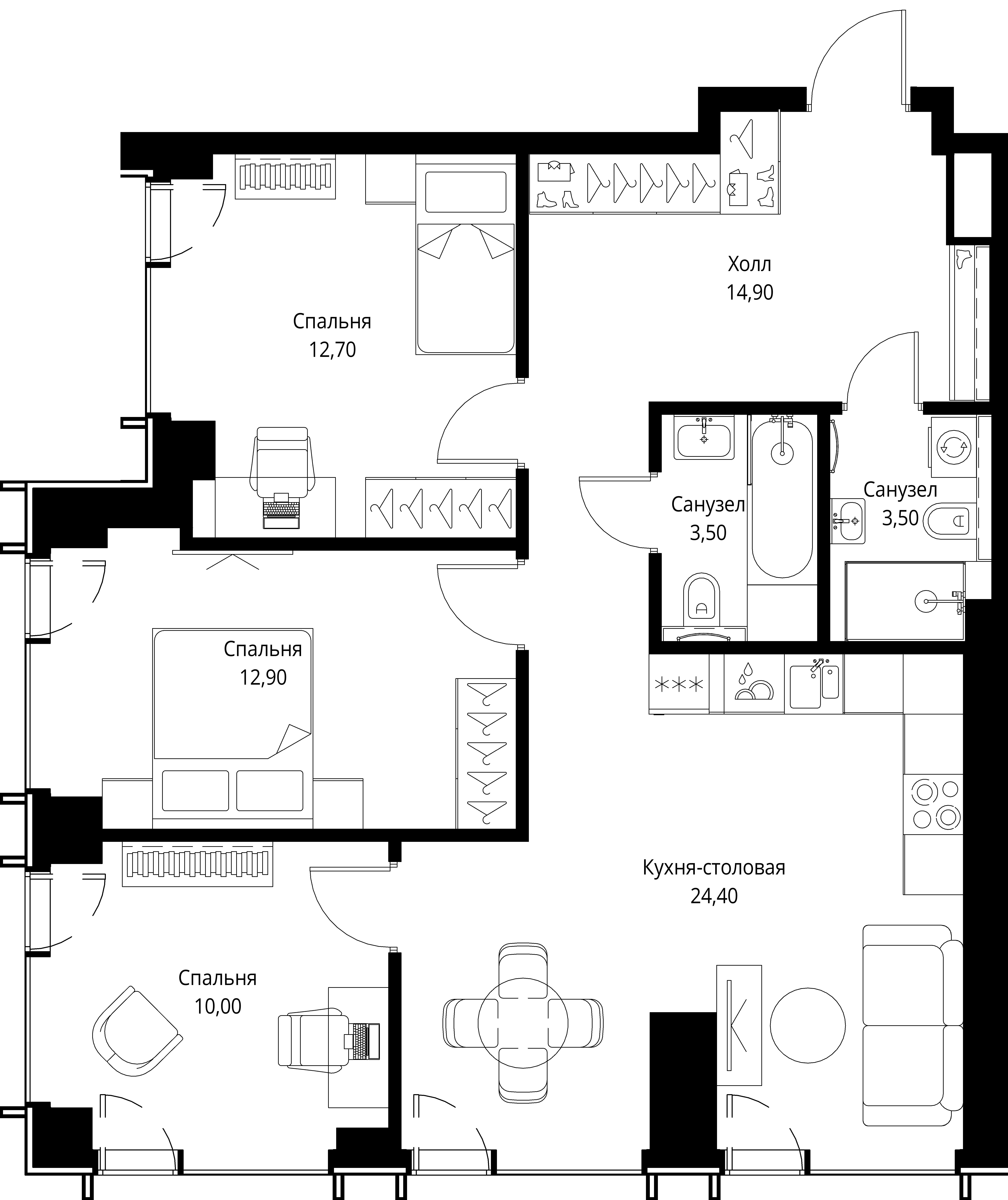 Квартира №619227