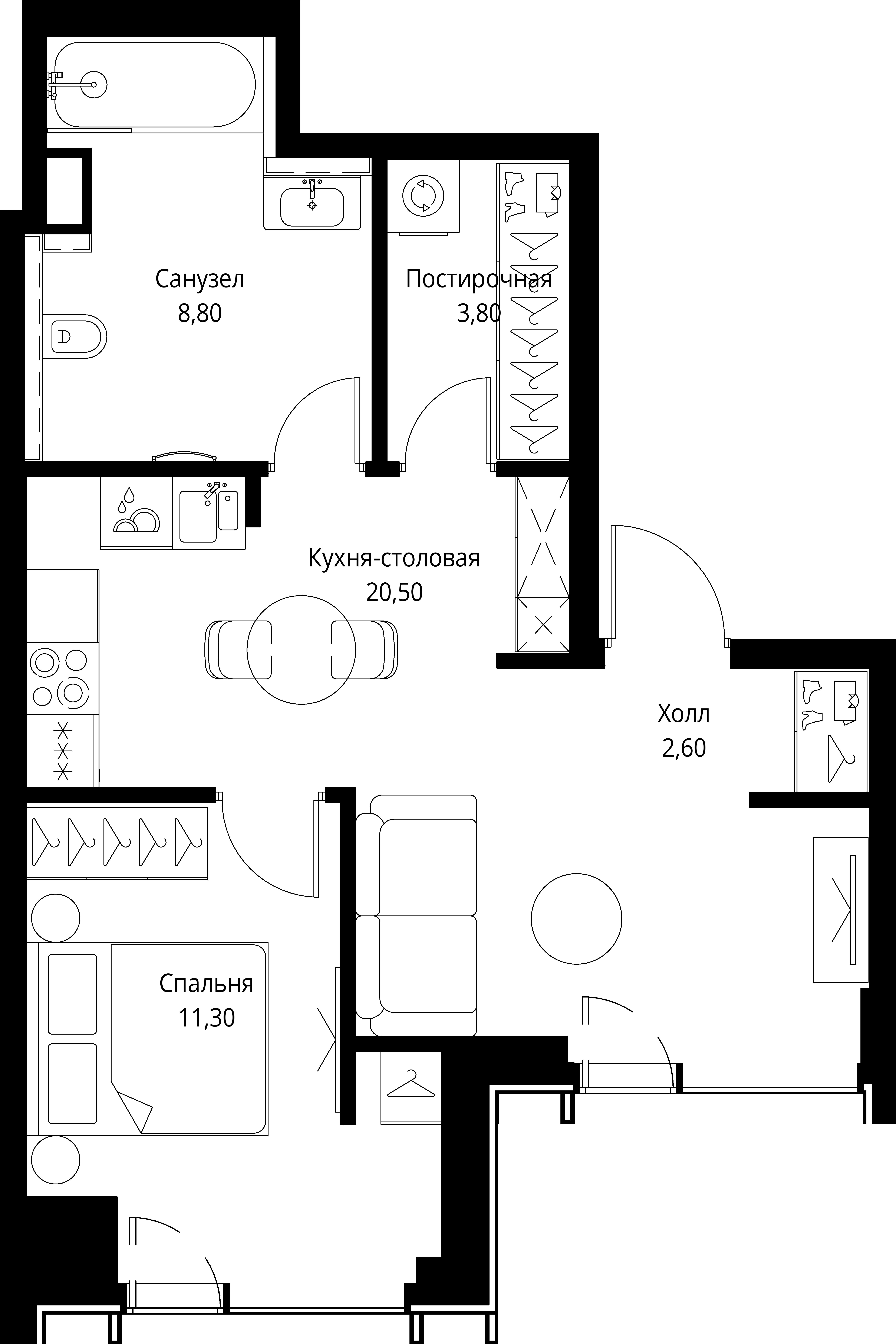 Квартира №622265