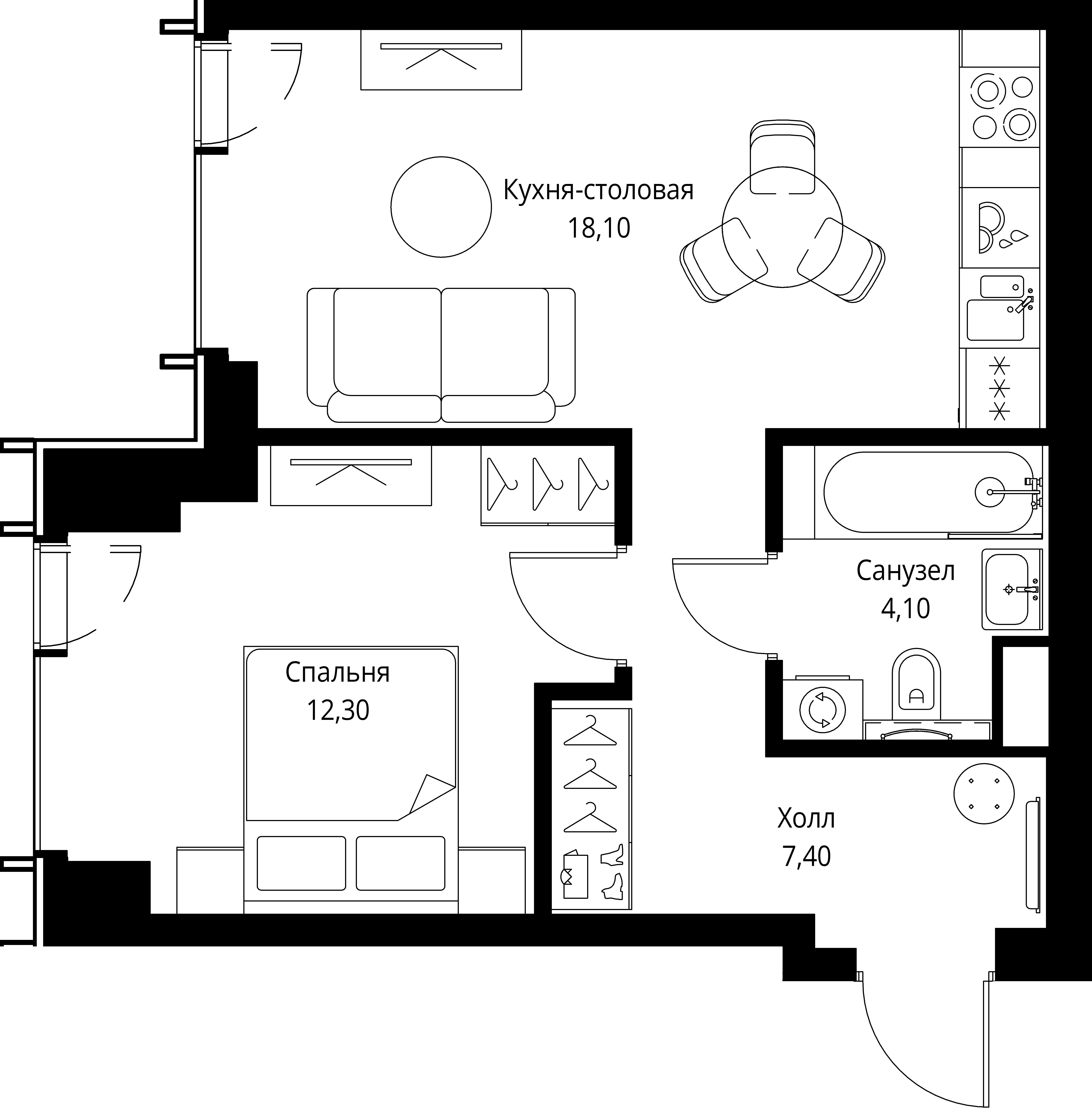 Квартира №622268