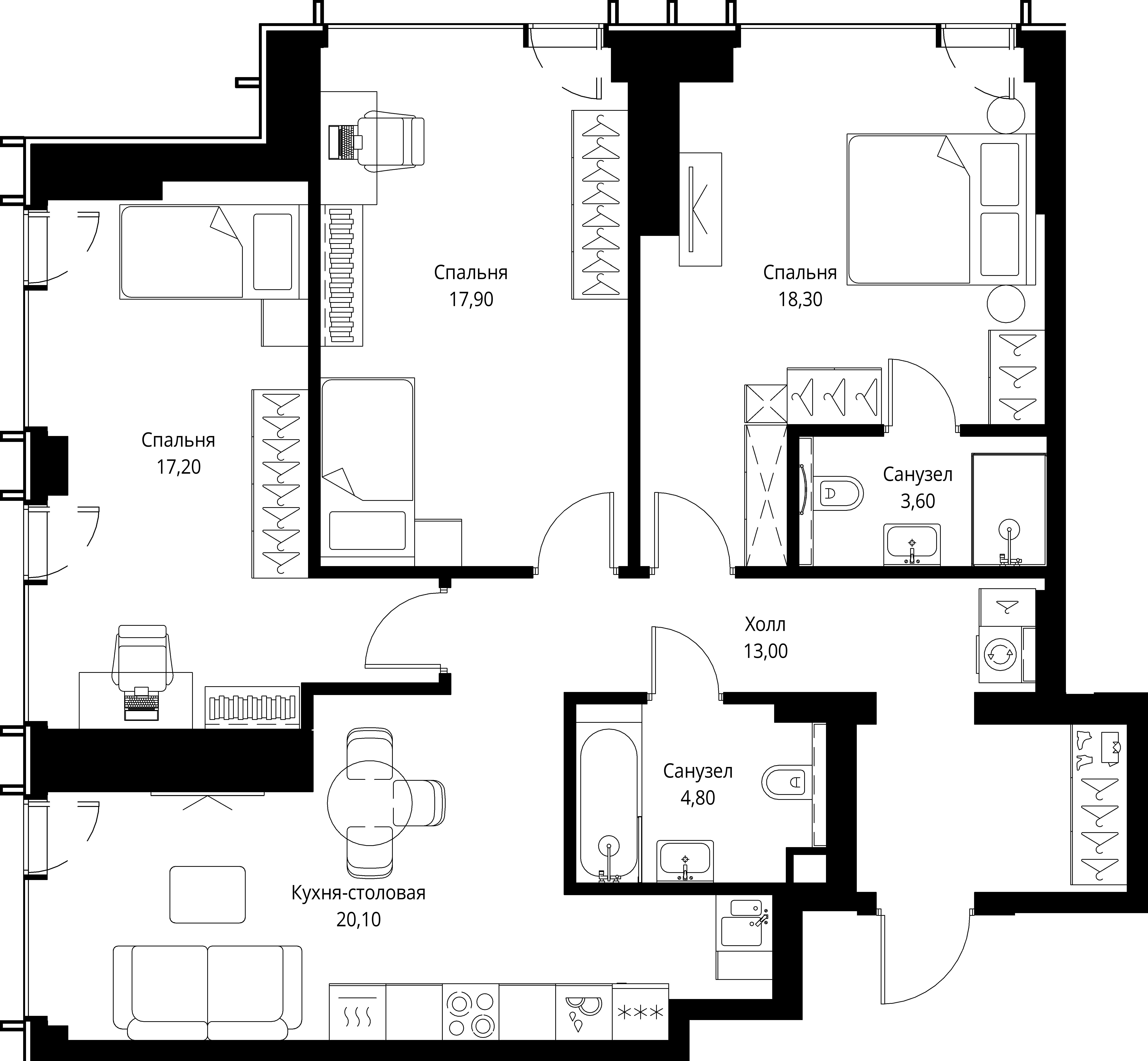 Квартира №622257