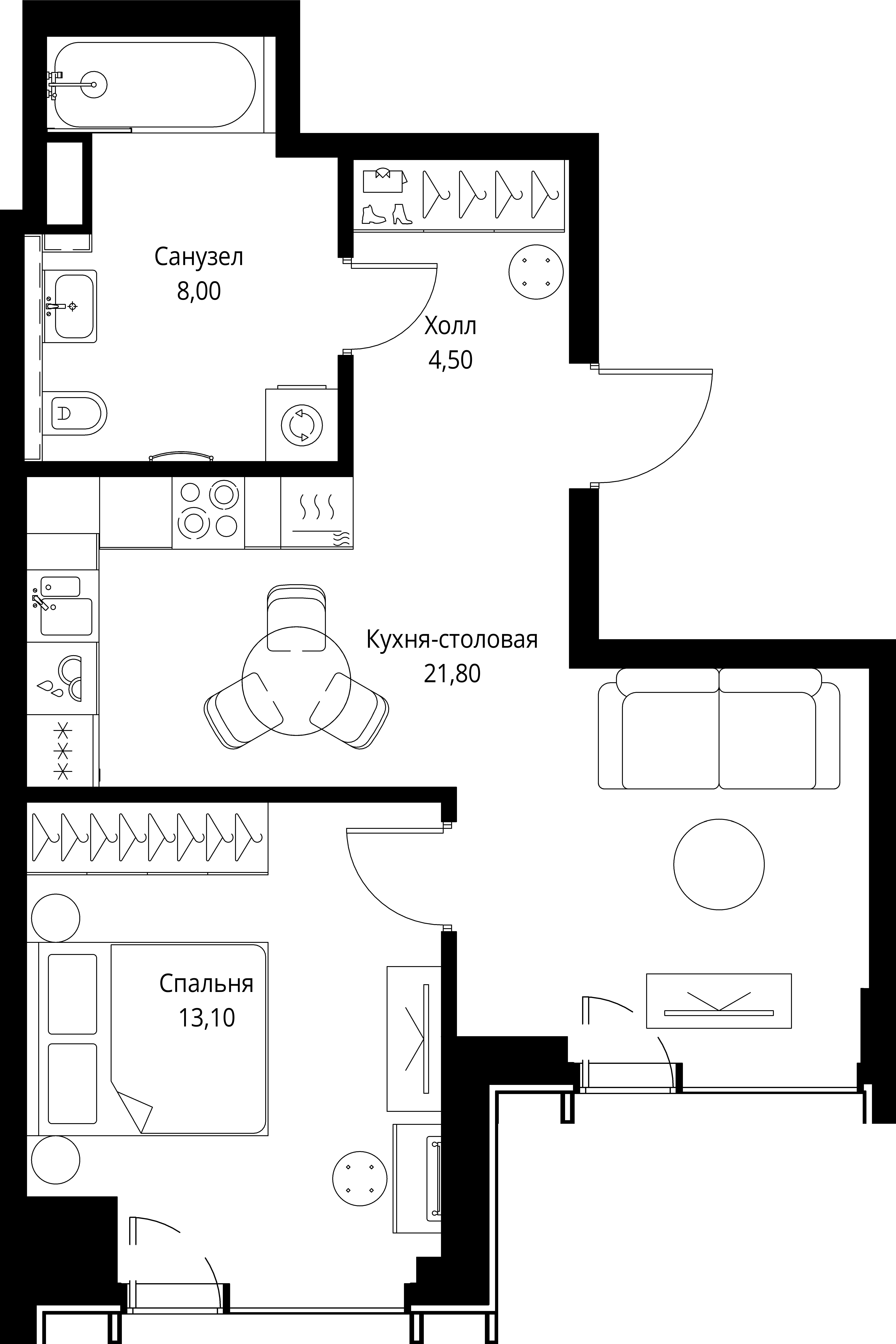 Квартира №624291