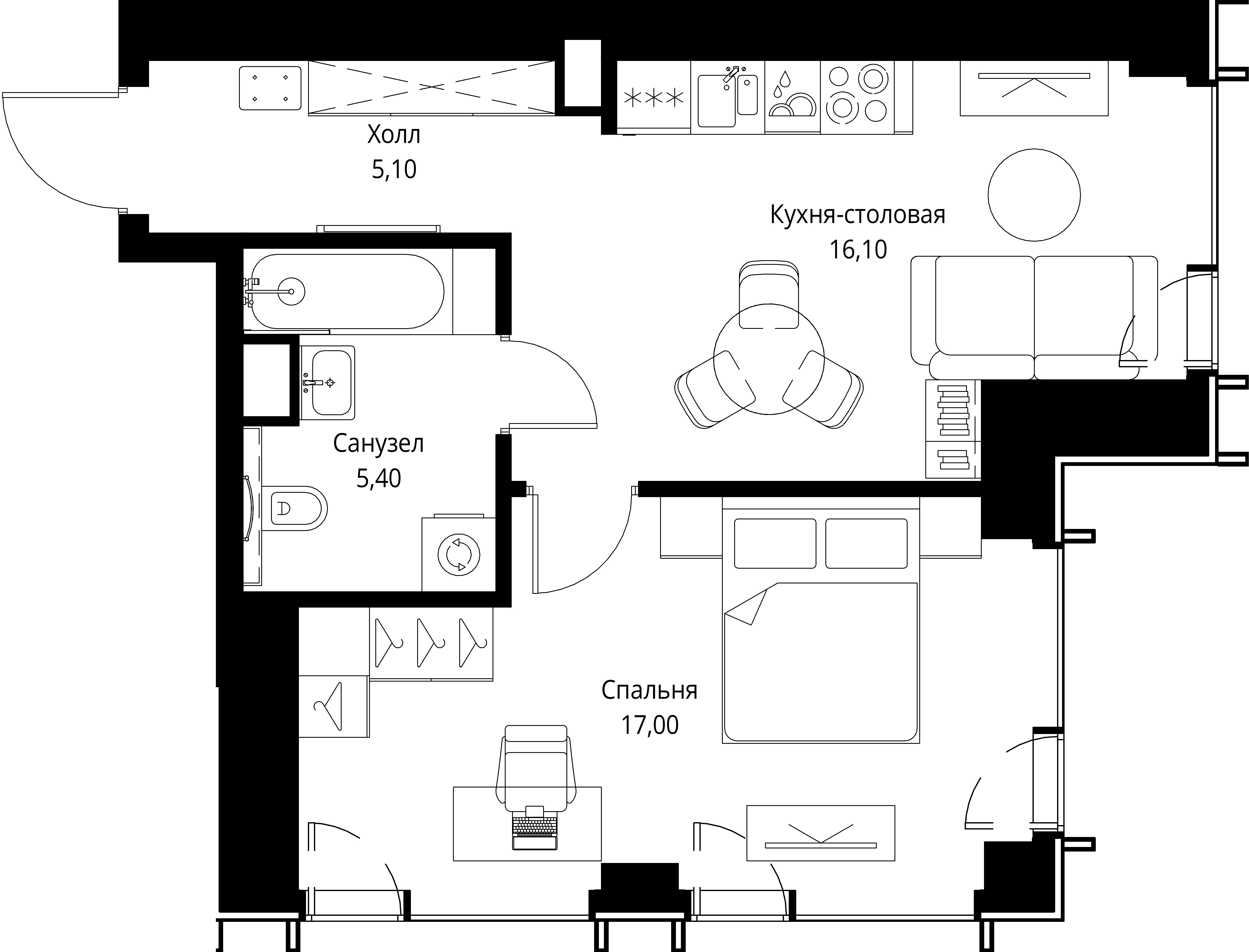 Квартира №624290