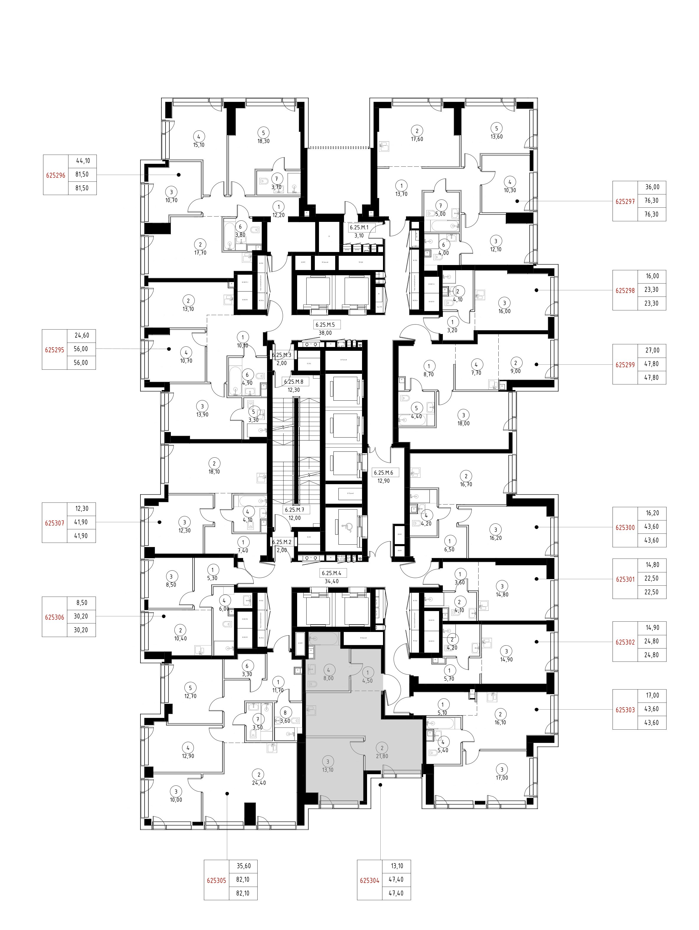 Квартира №625304