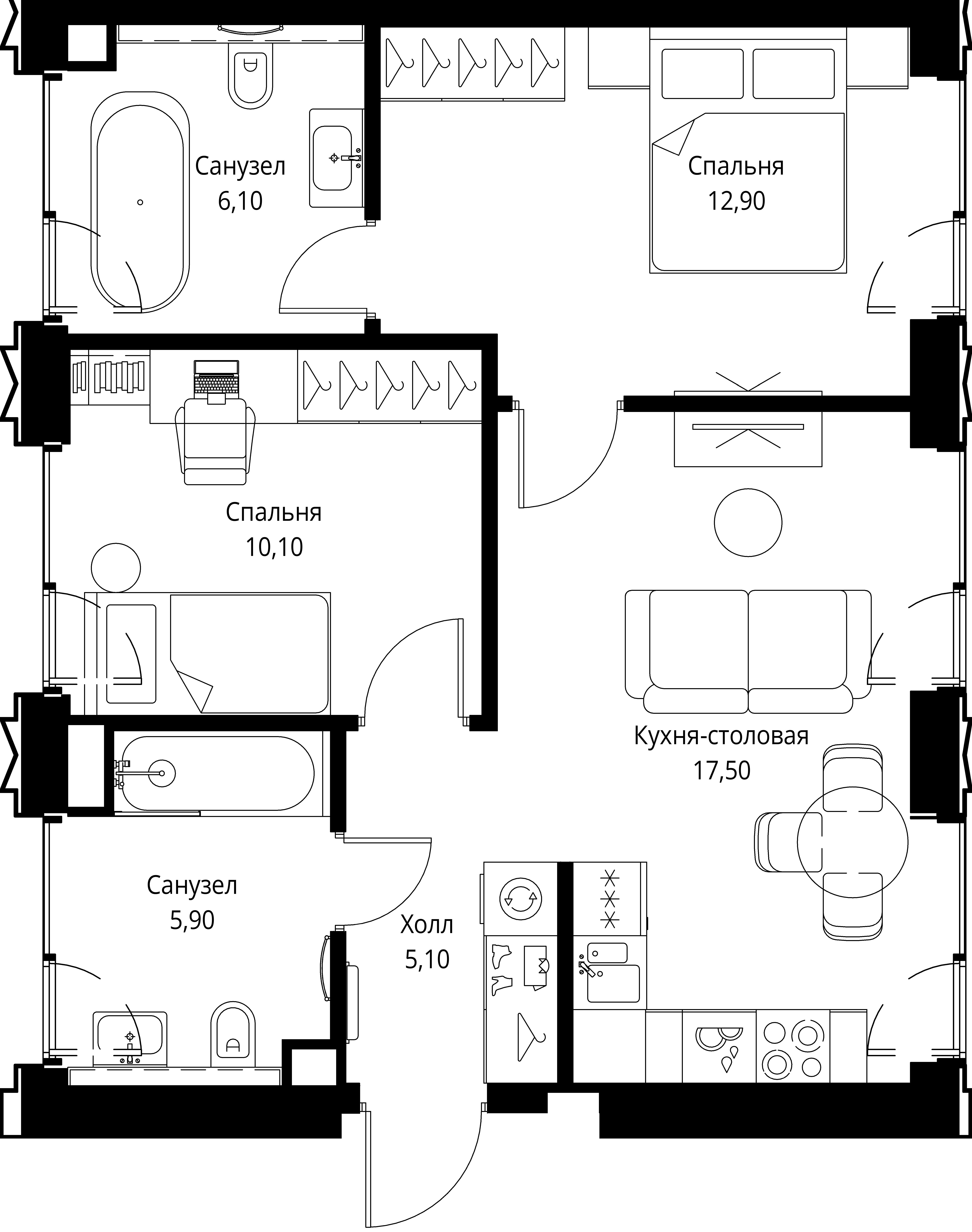 Квартира №603012