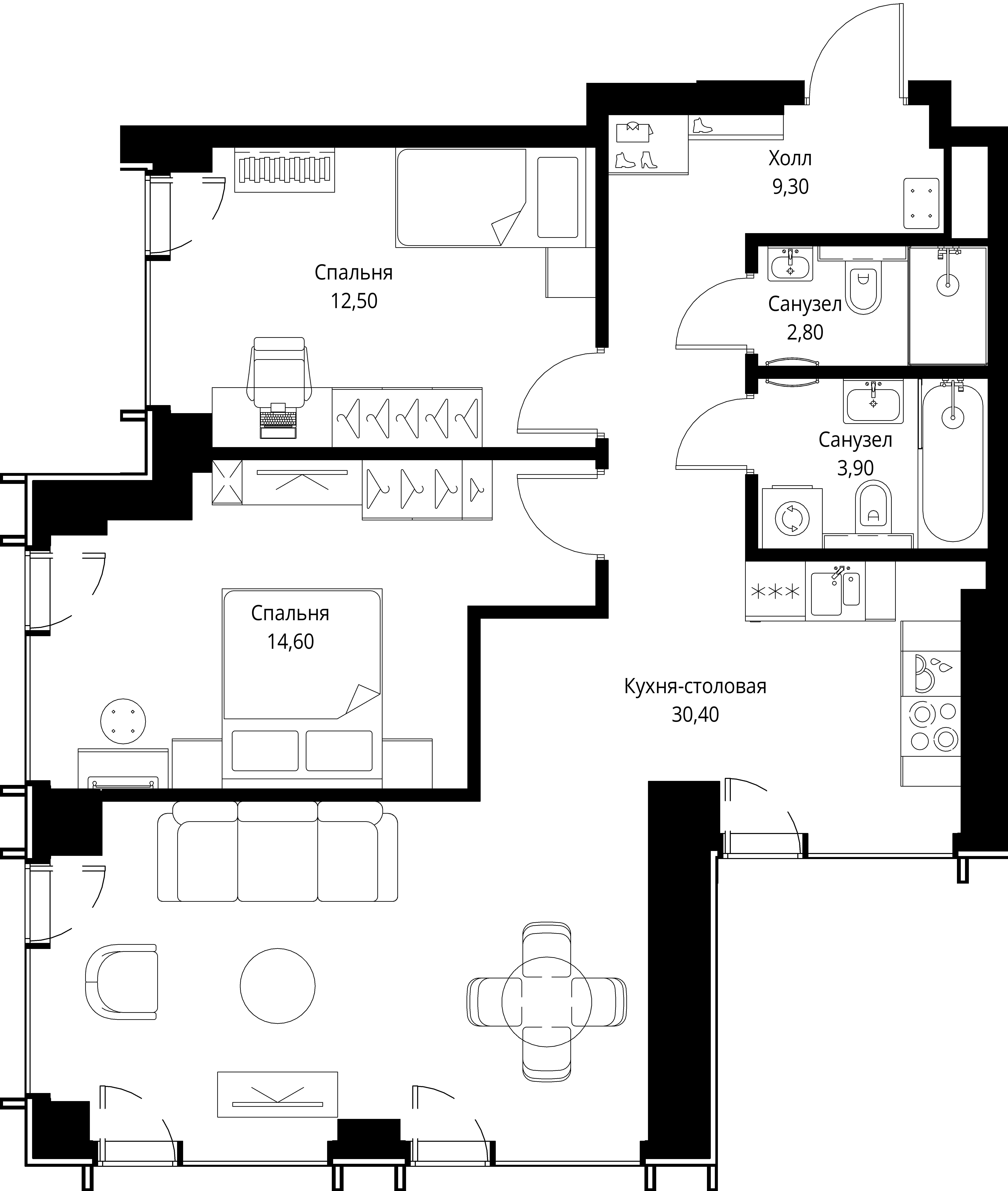 Квартира №633401