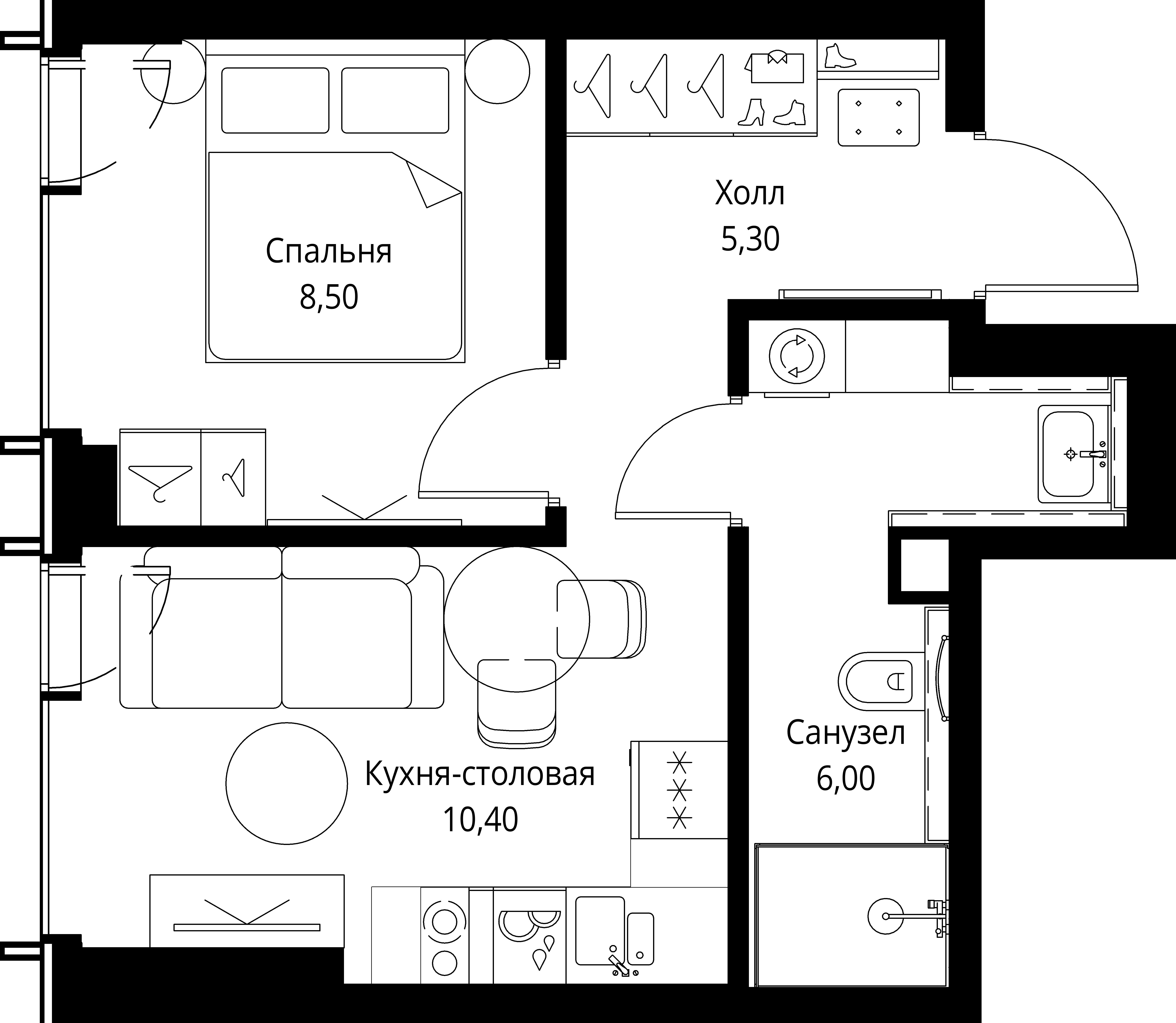 Квартира №633402