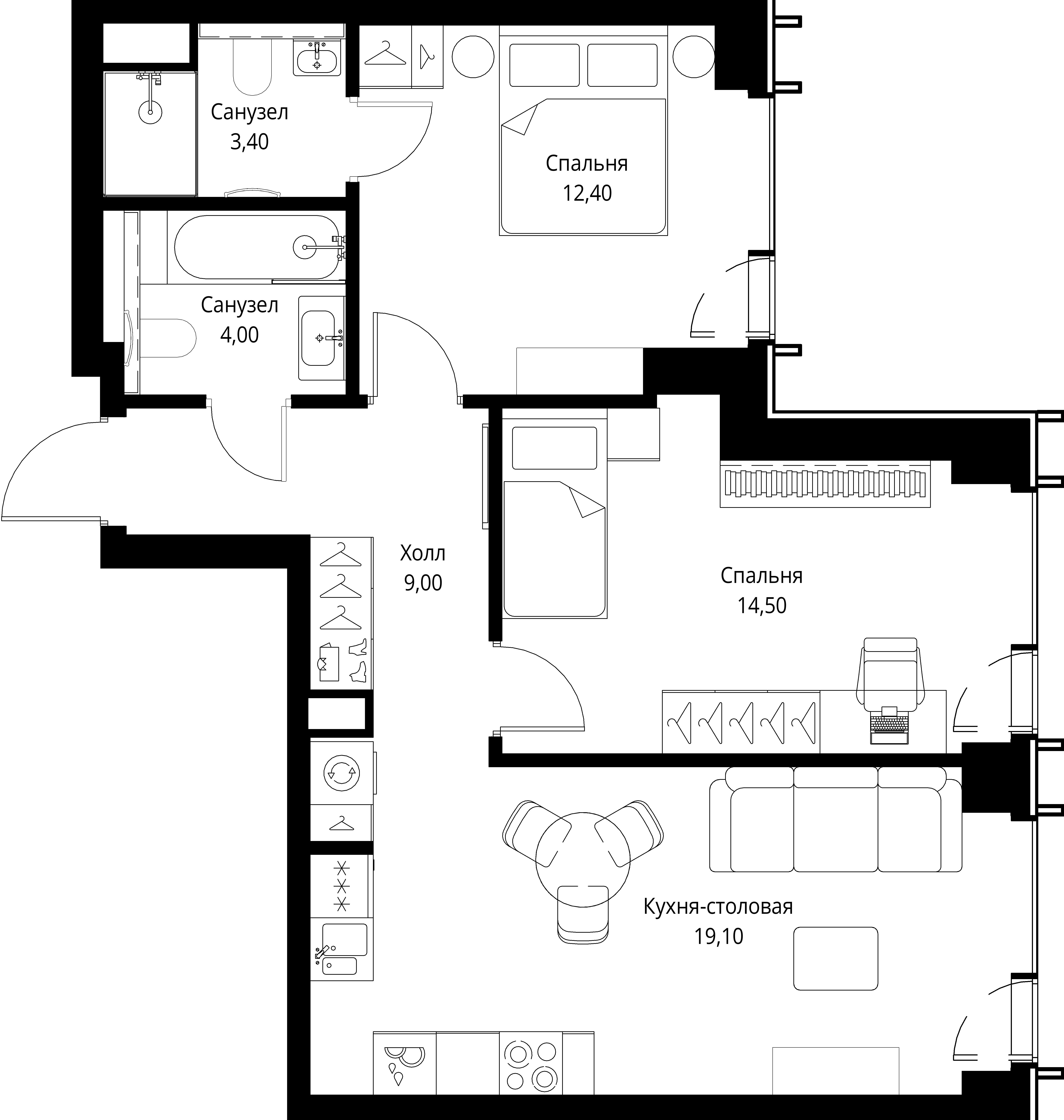 Квартира №645521