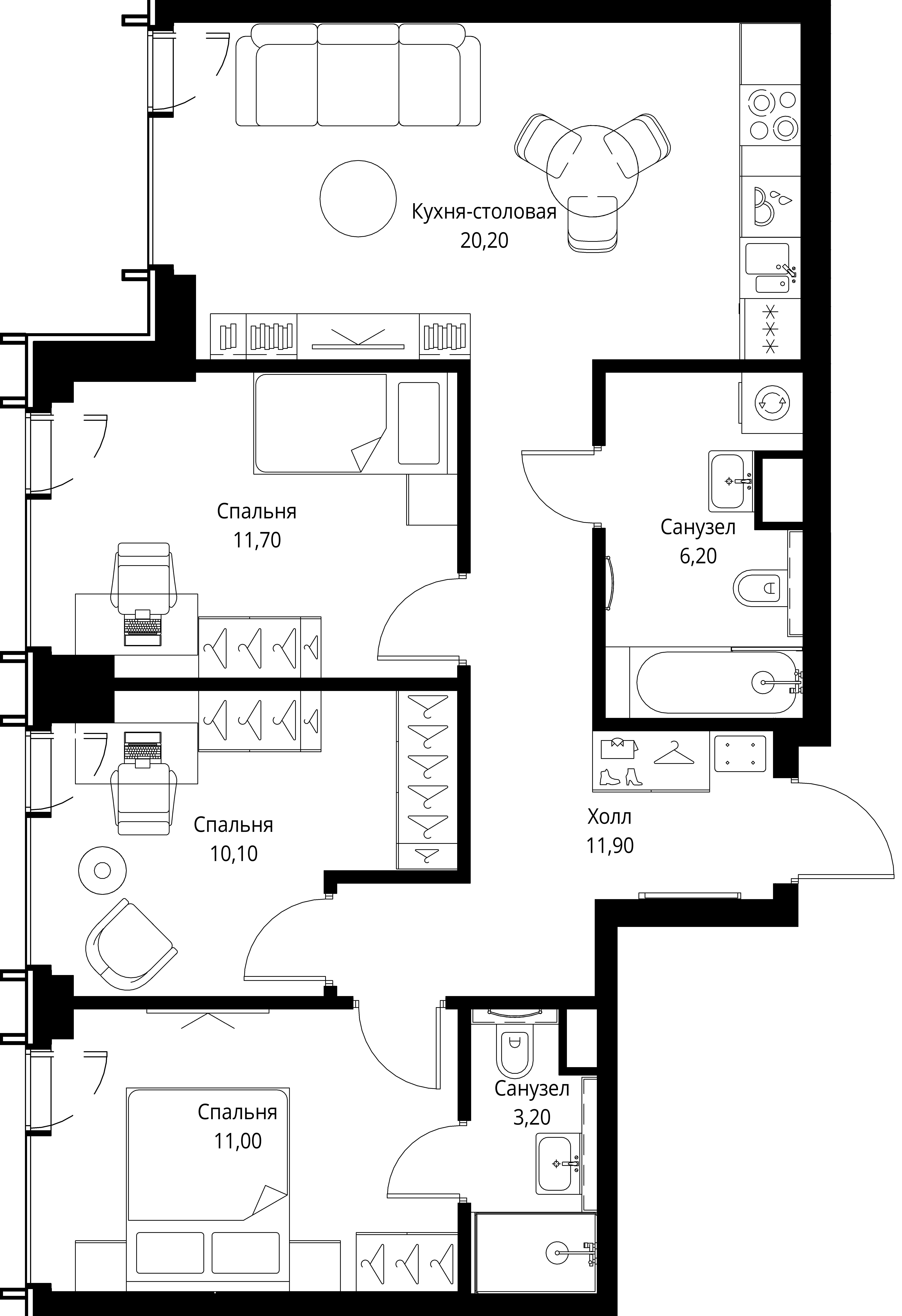 Квартира №649553