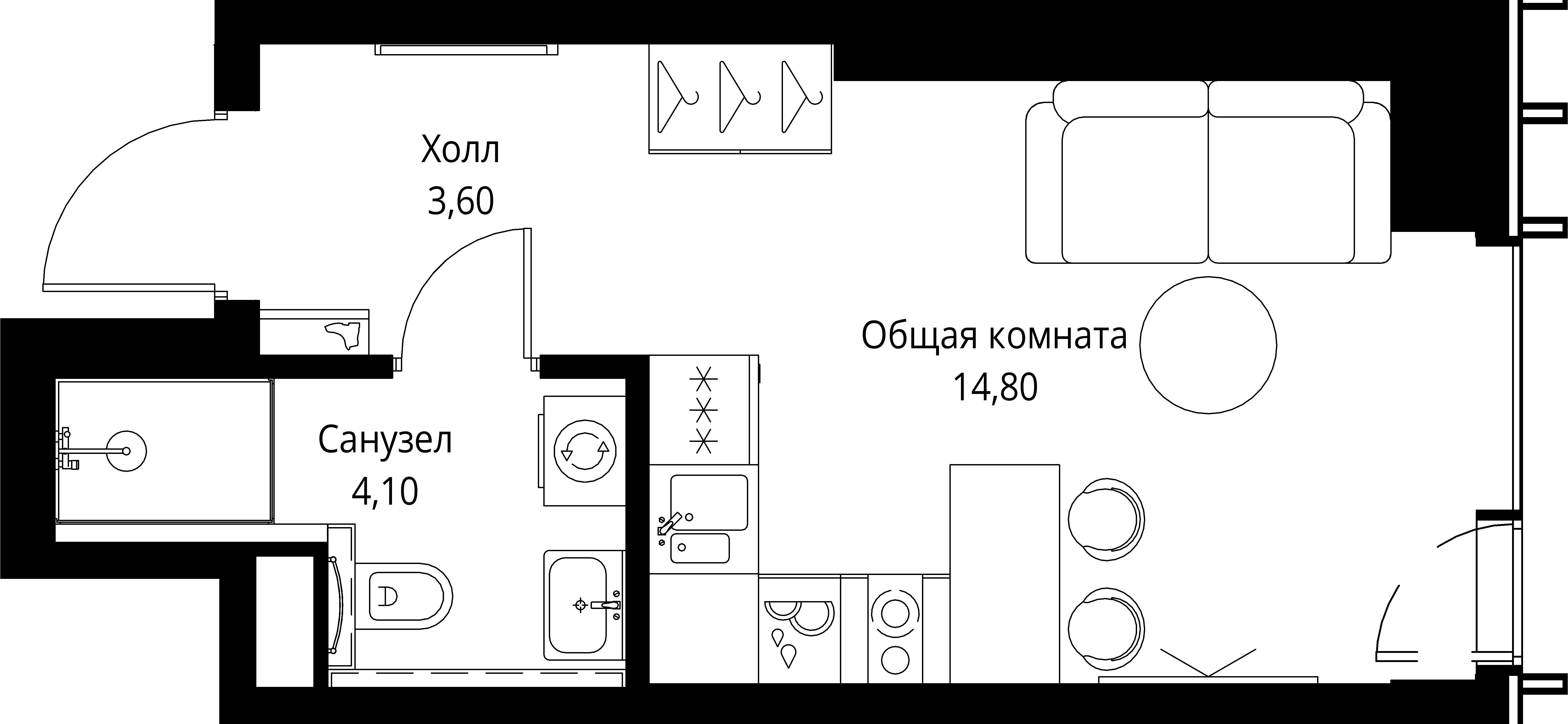 Квартира №605038