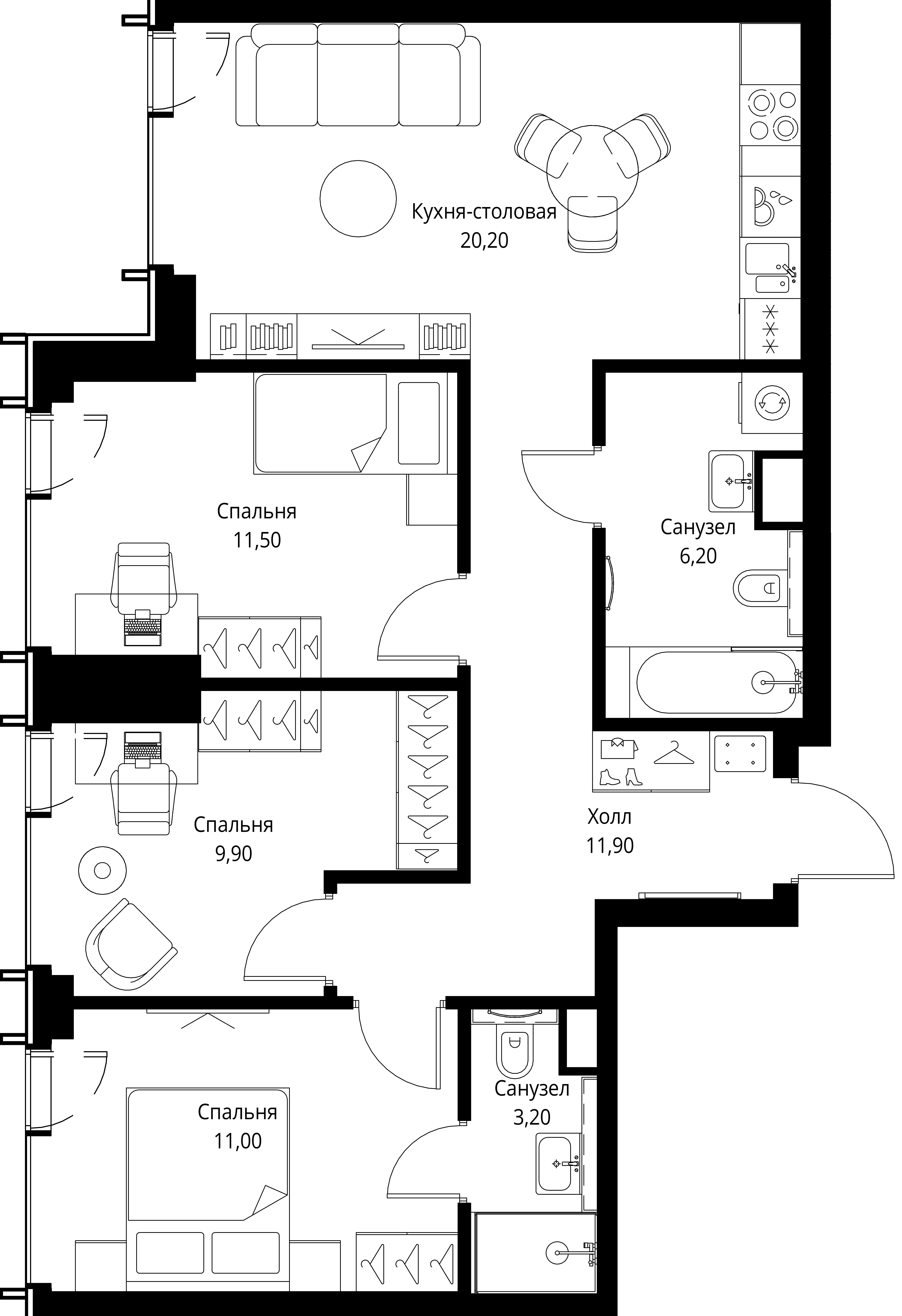 Квартира №651569