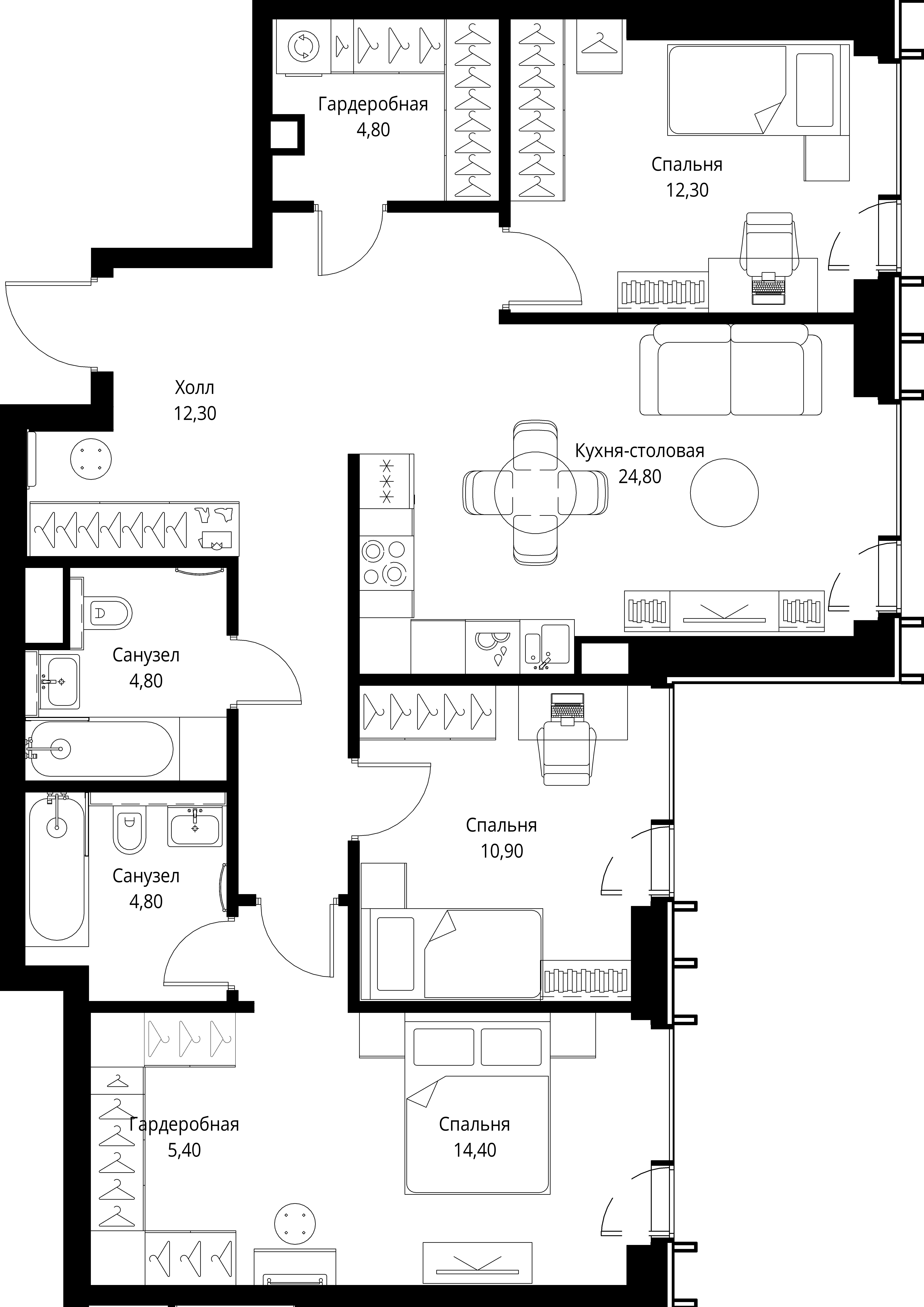 Квартира №652573