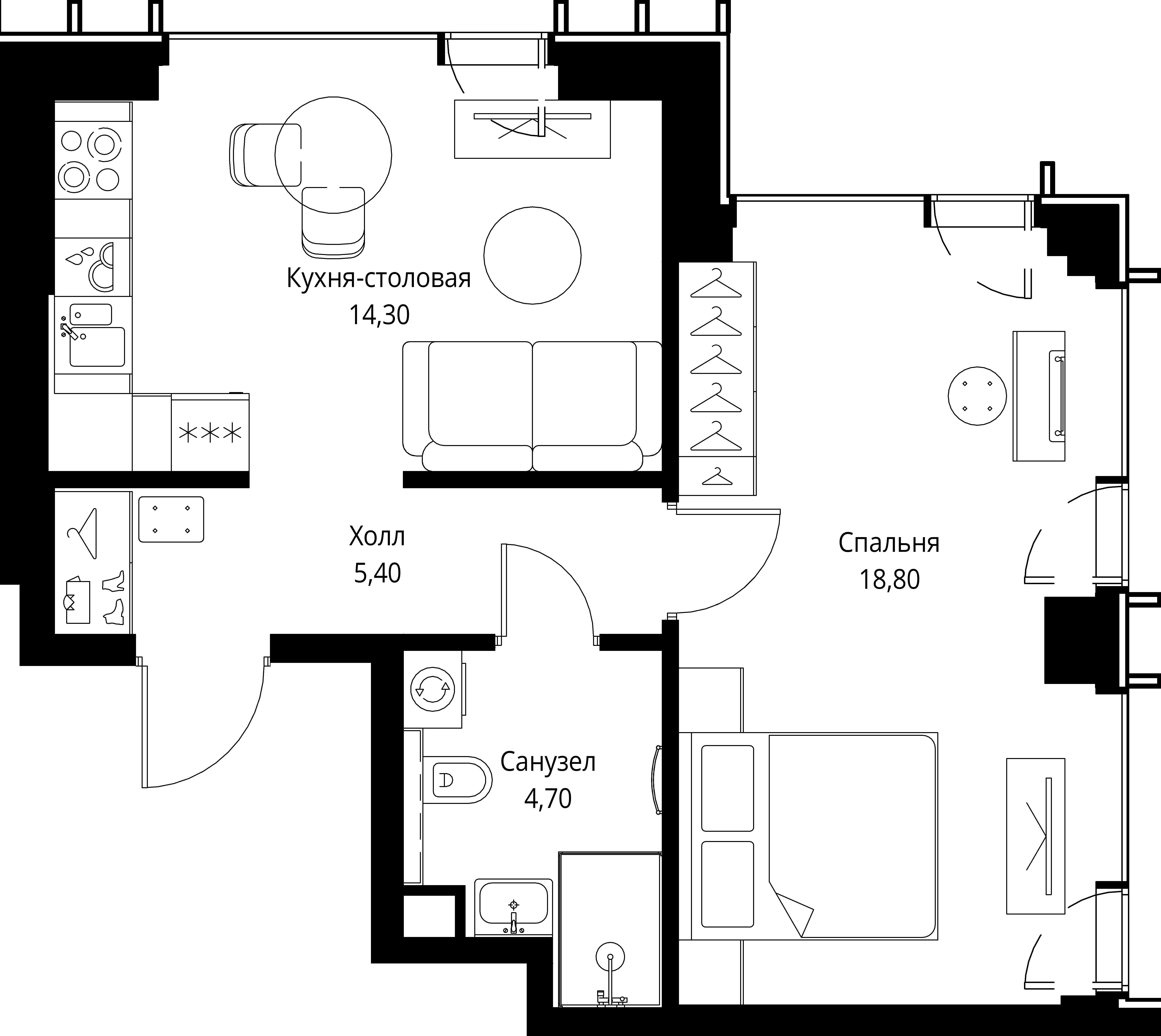 Квартира №654588