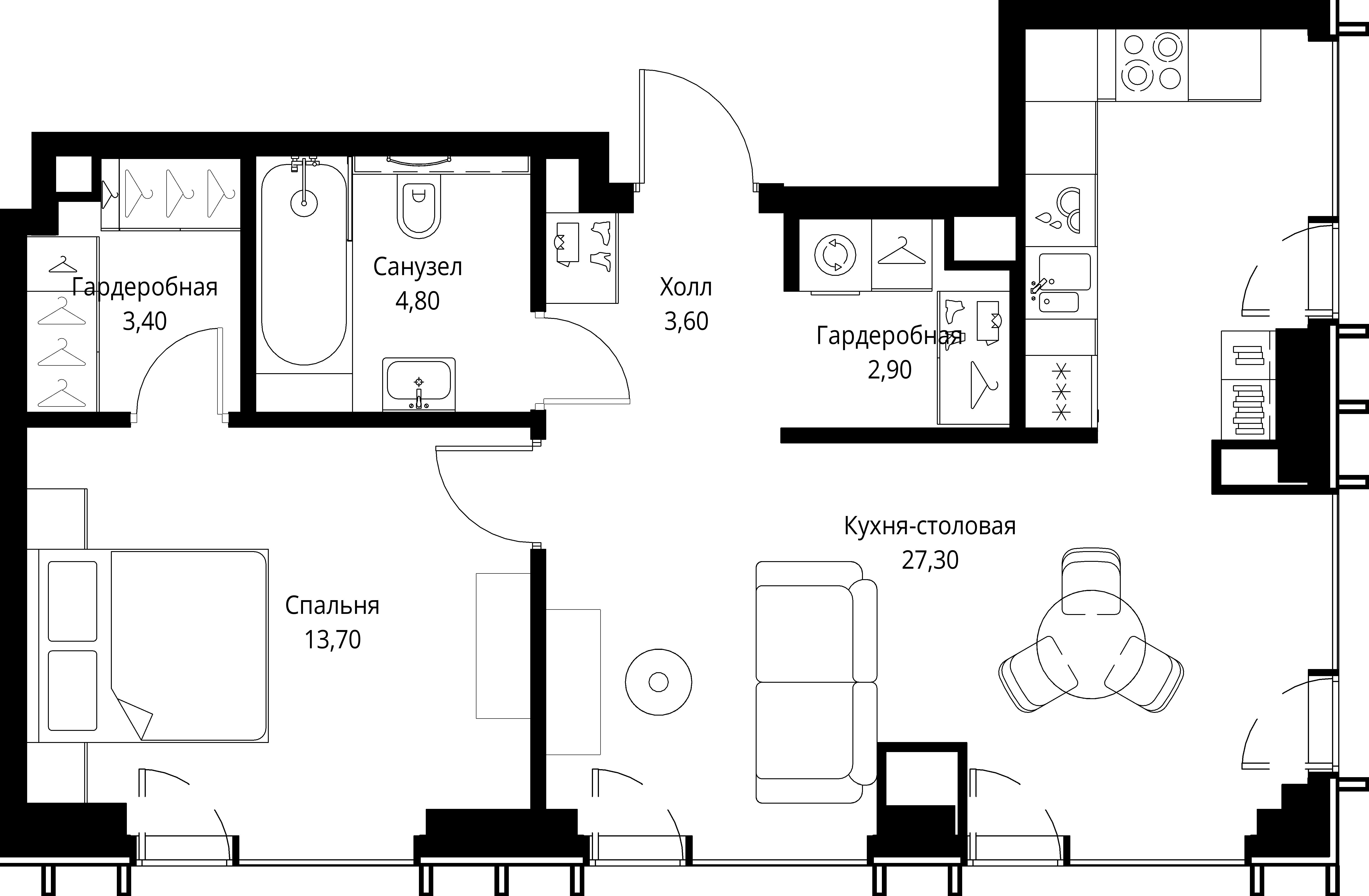 Квартира №654591