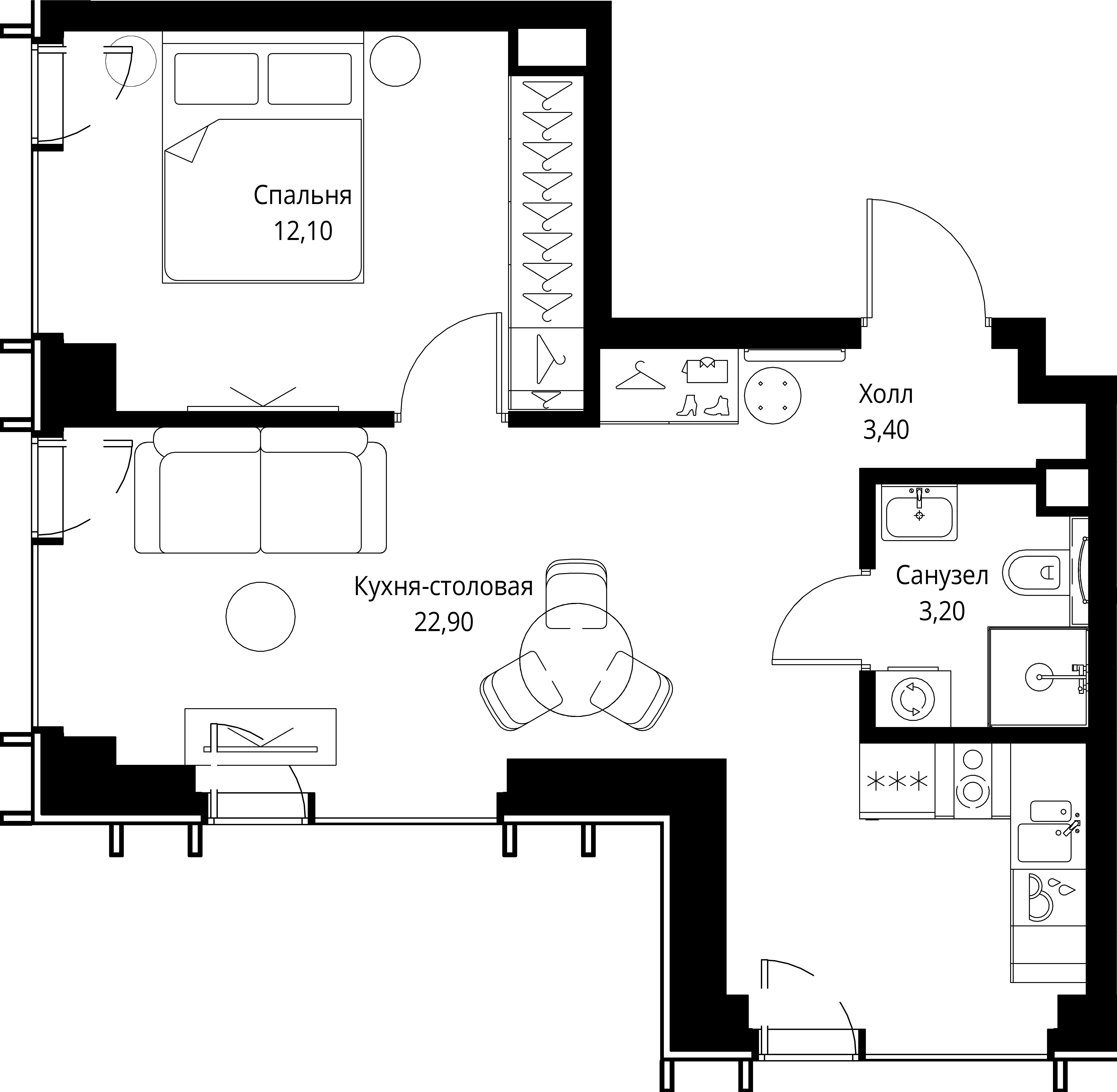 Квартира №654592