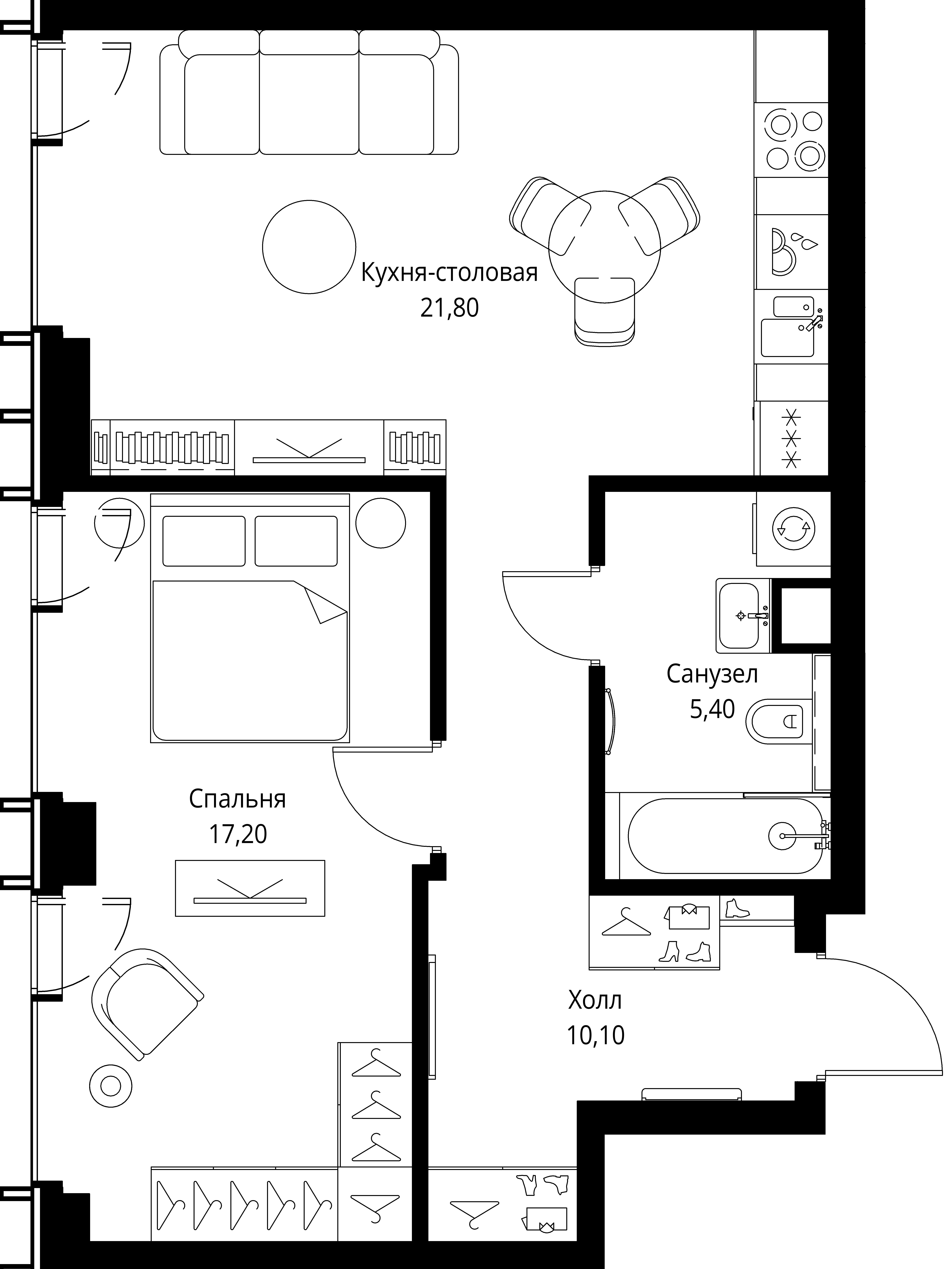 Квартира №654593