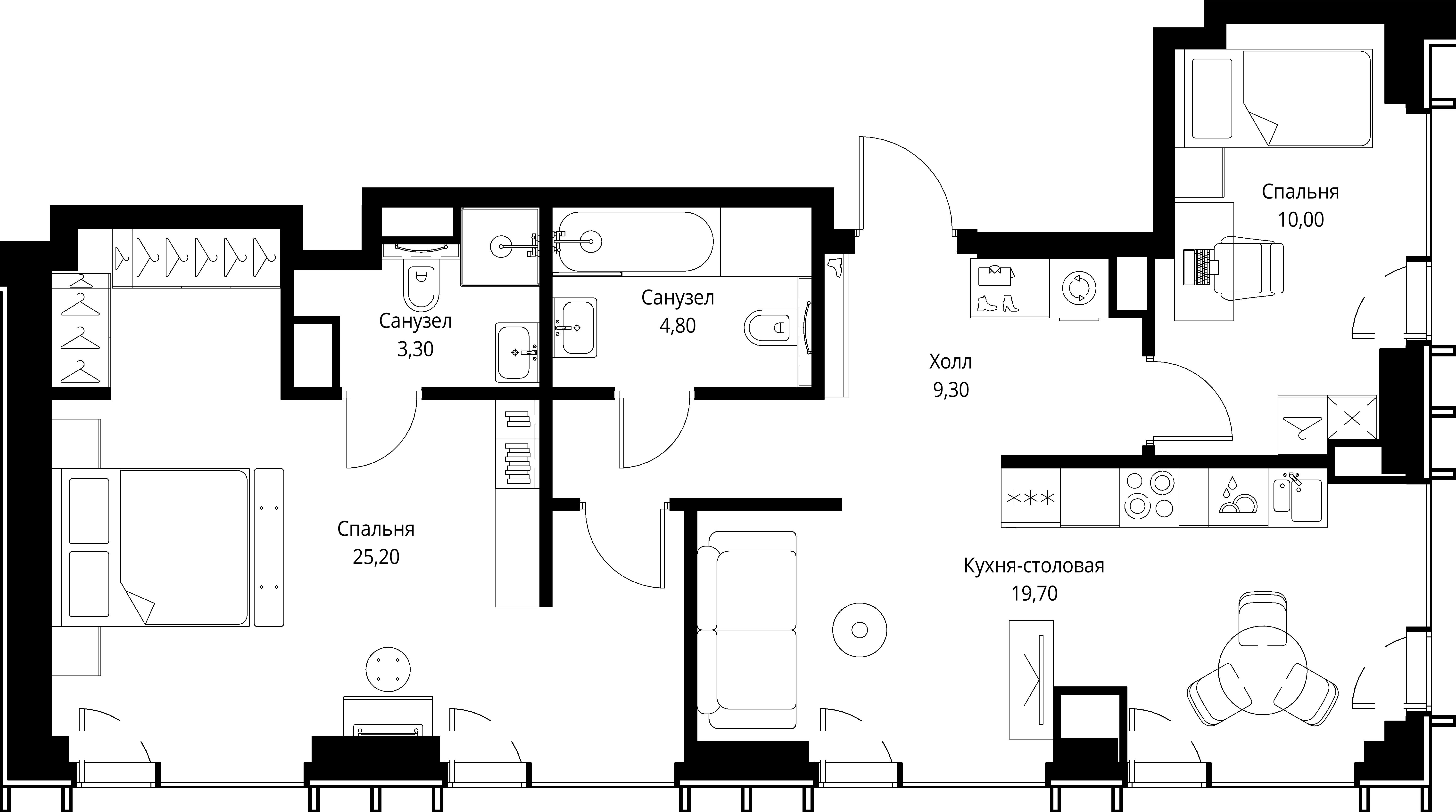Квартира №657614
