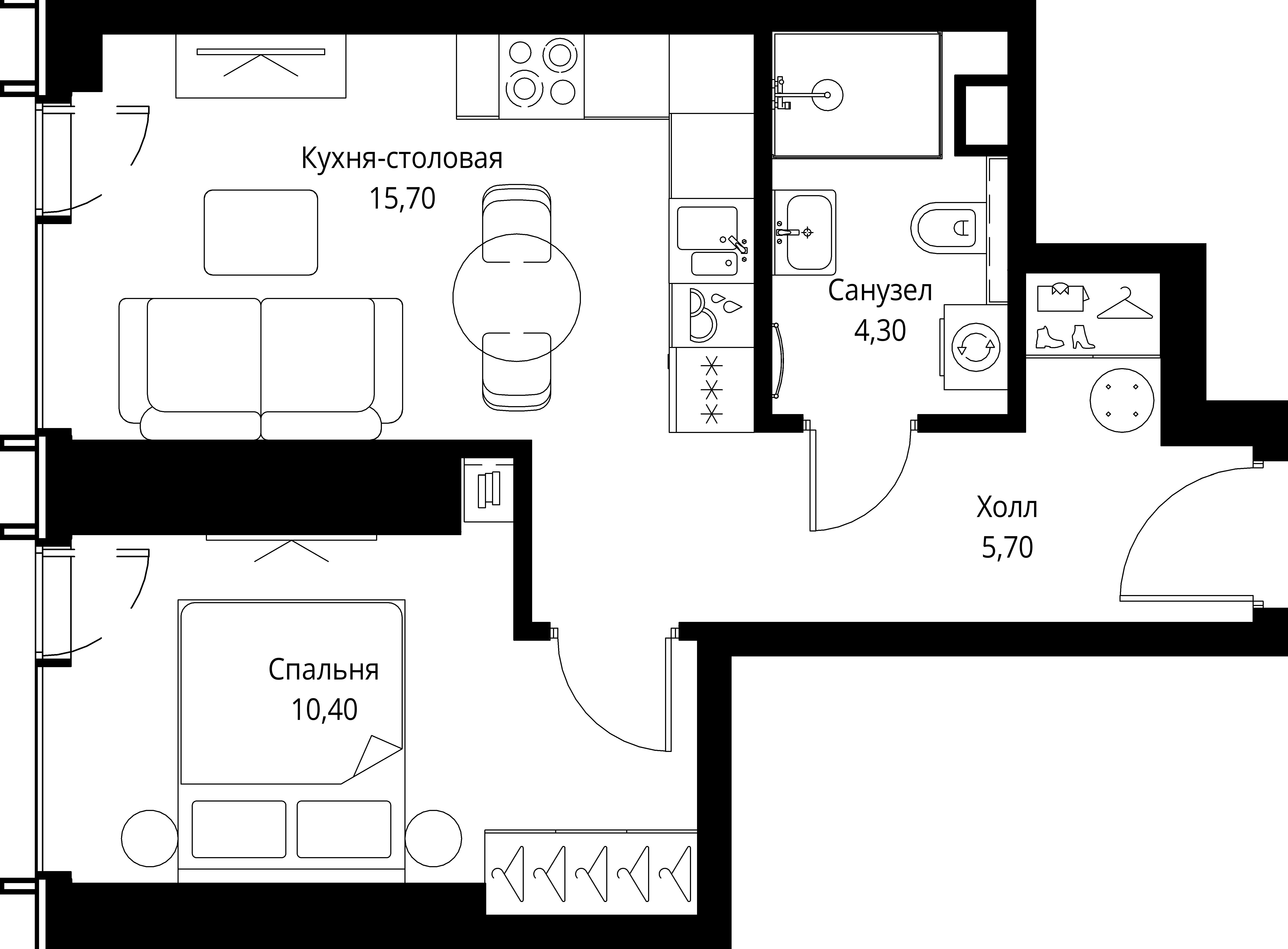 Квартира №607069