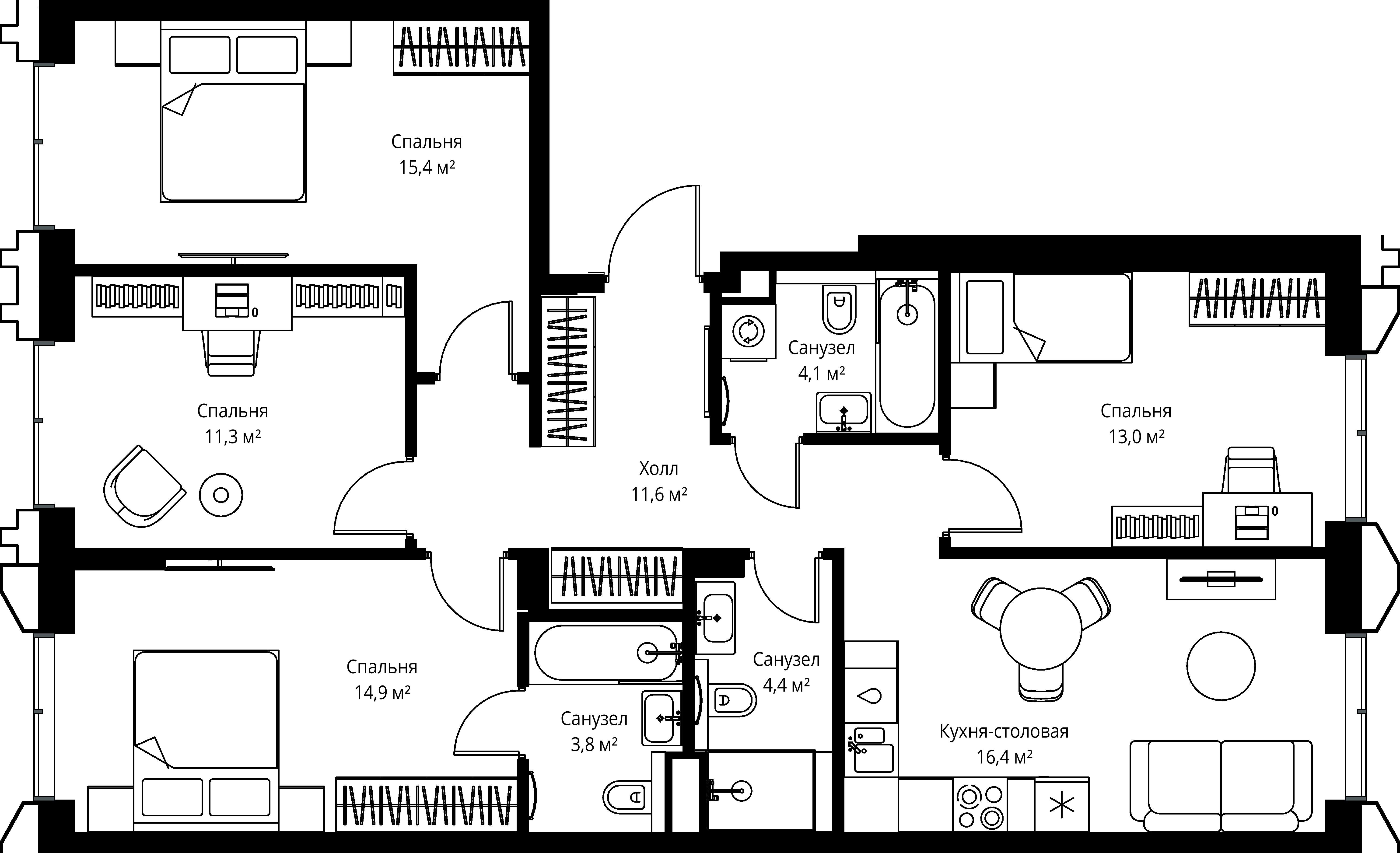 Квартира №203006