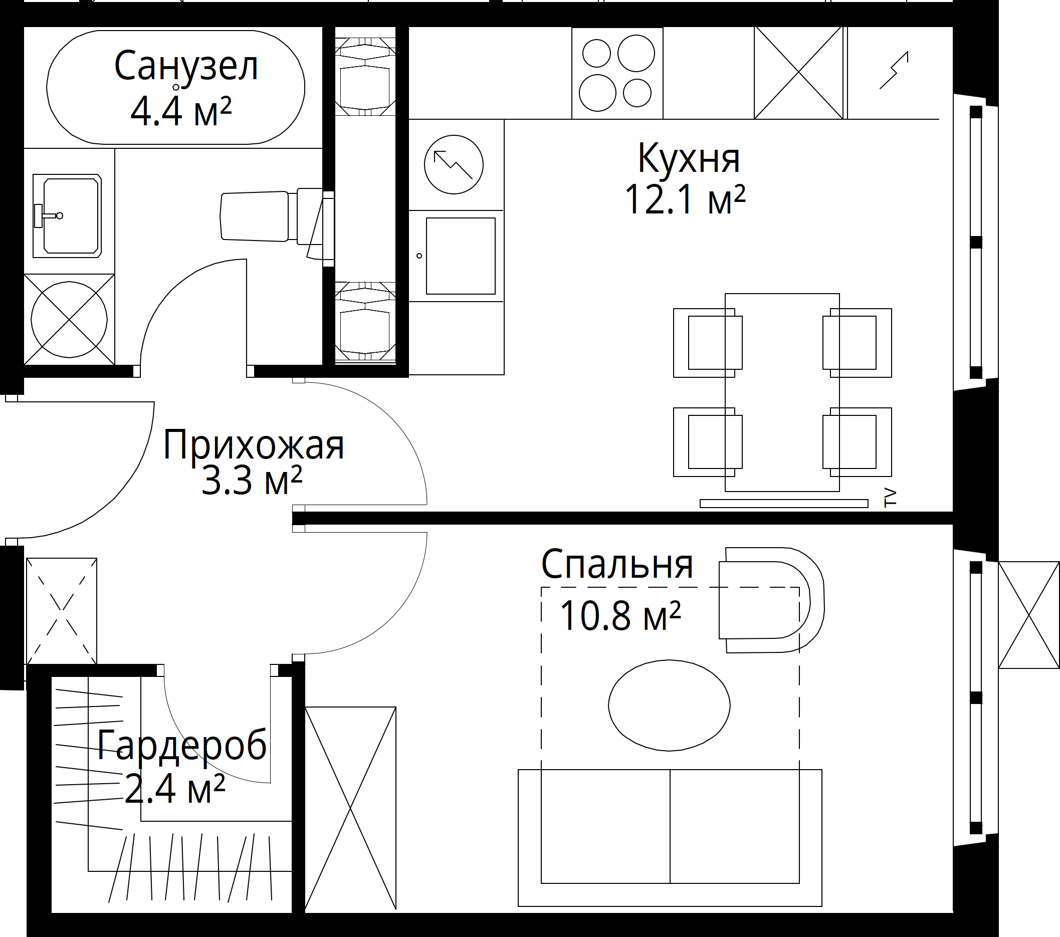 План этажа