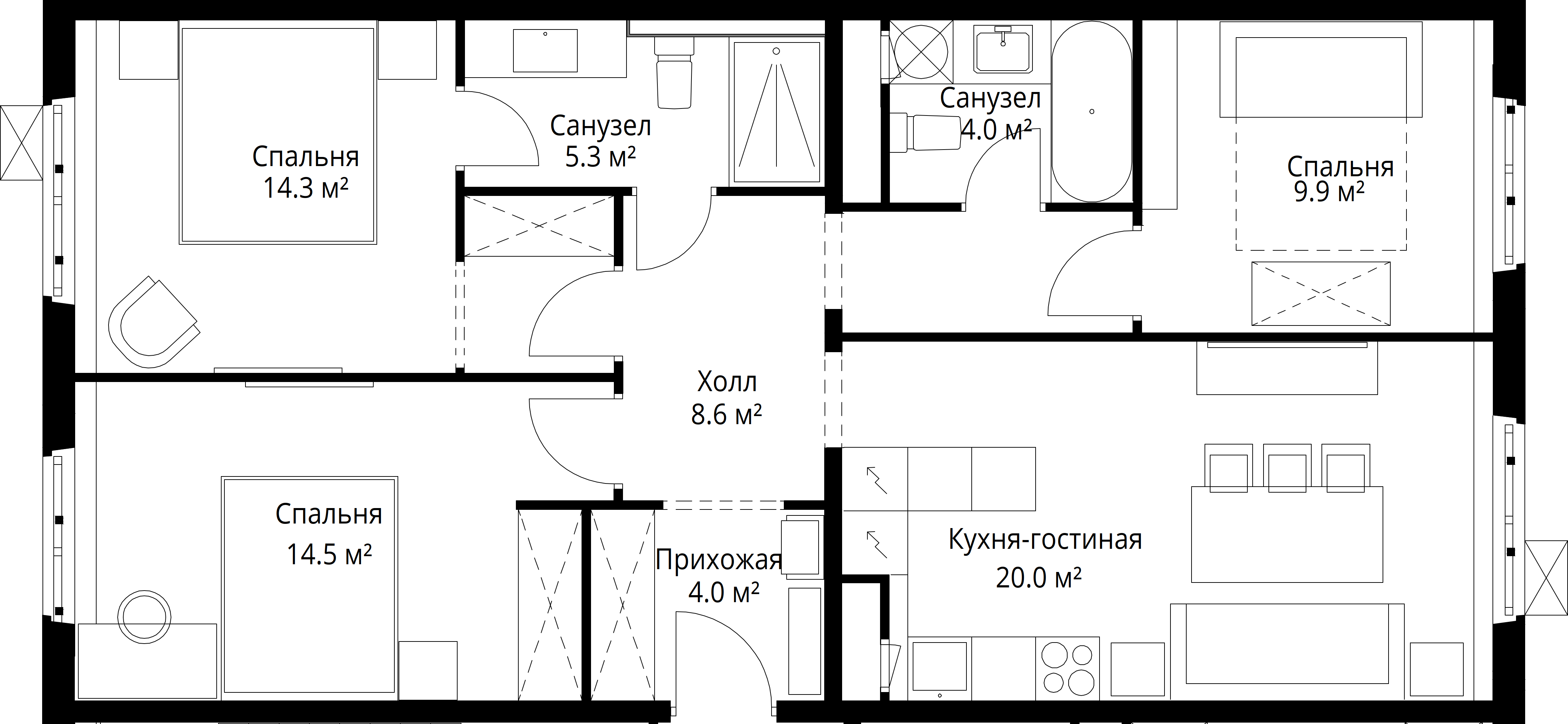 Планировка объекта