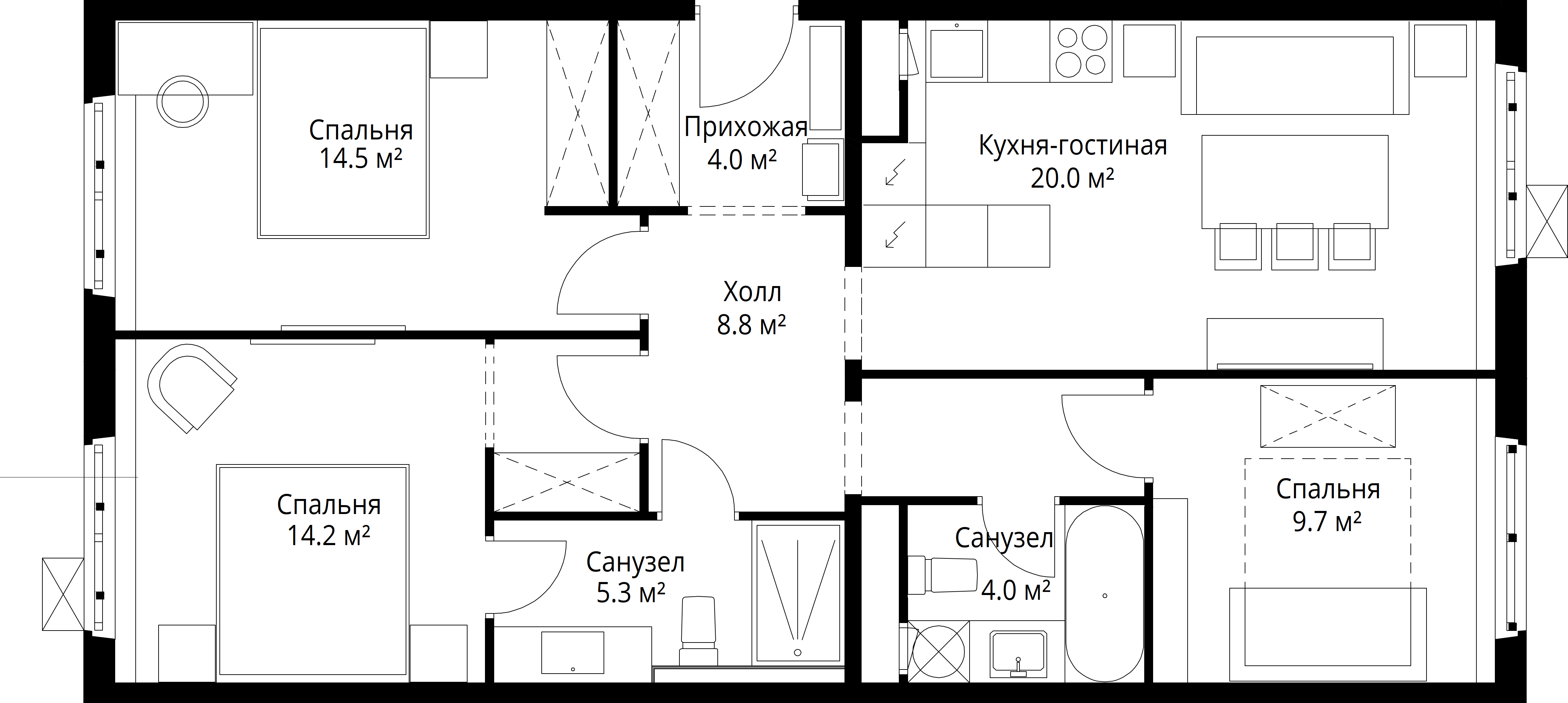 Планировка объекта
