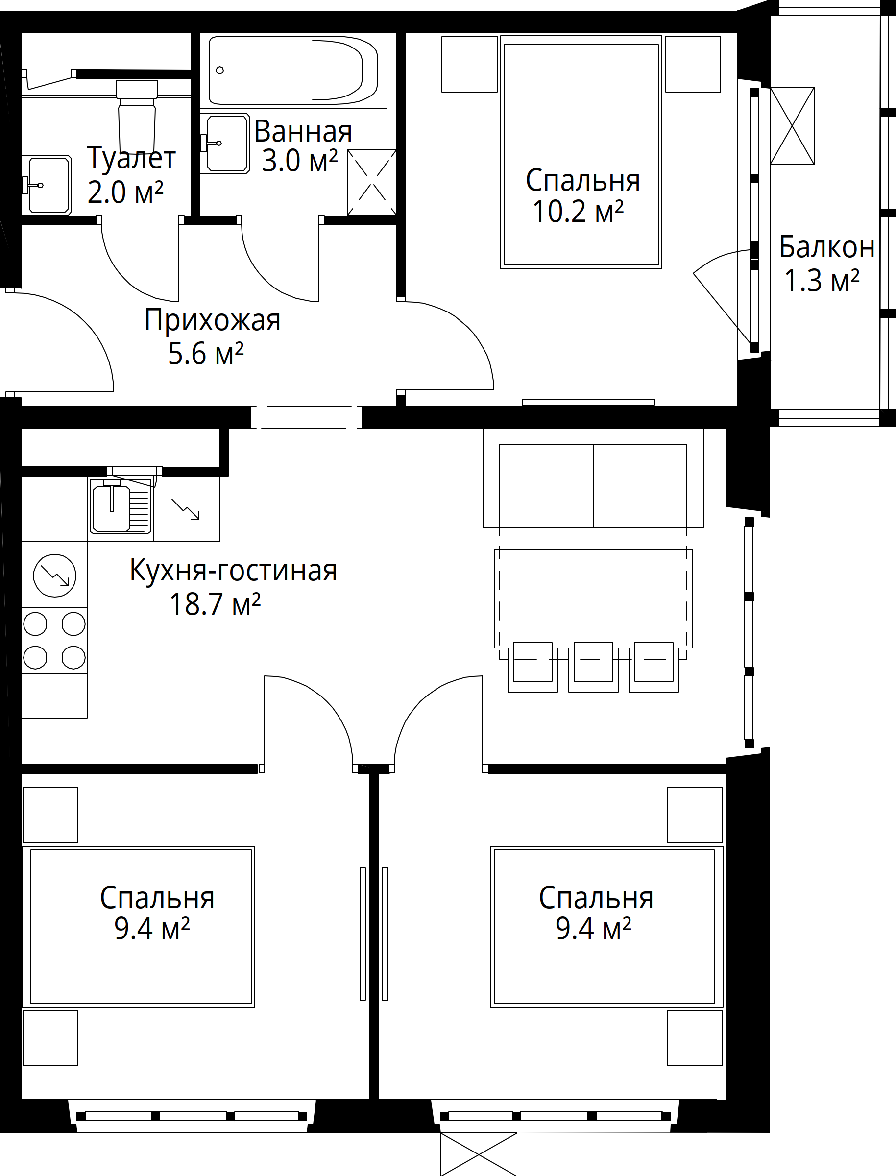 План этажа