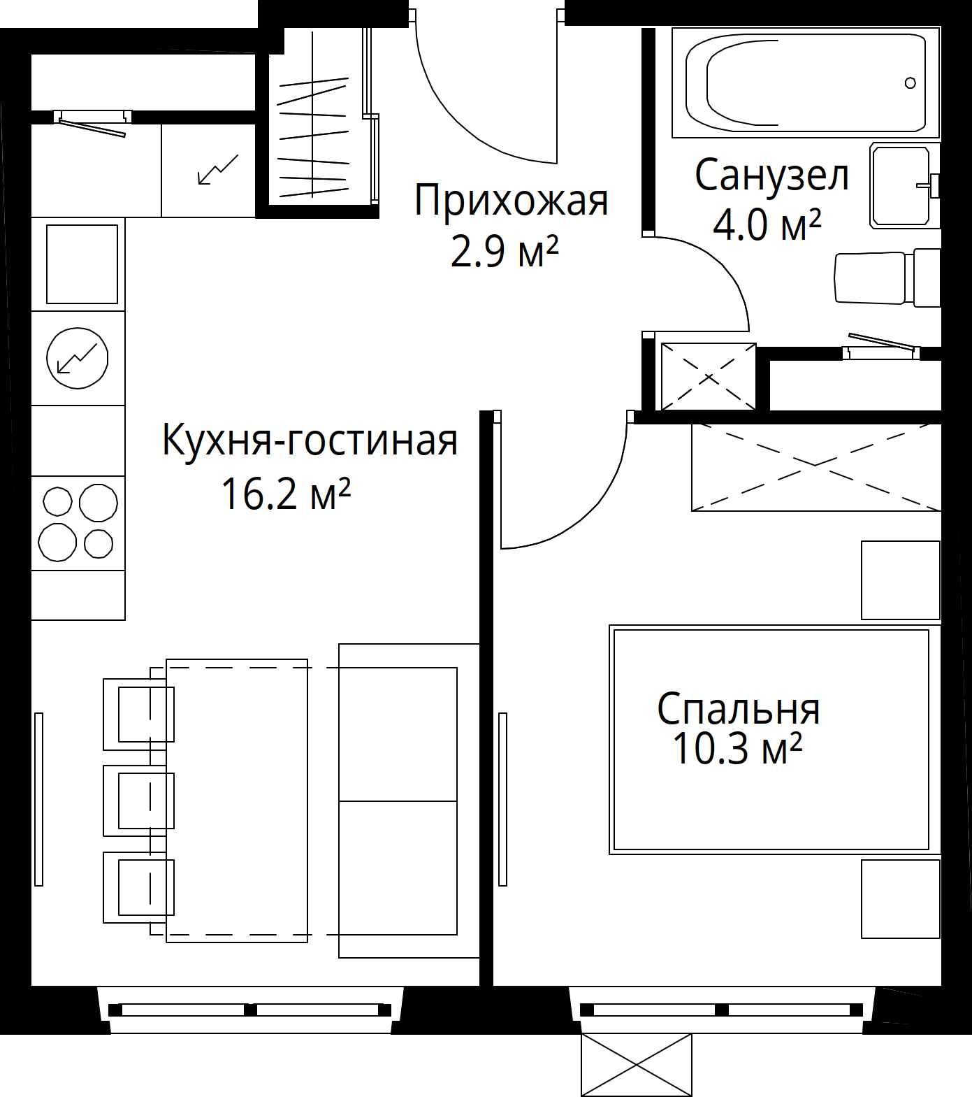 План этажа