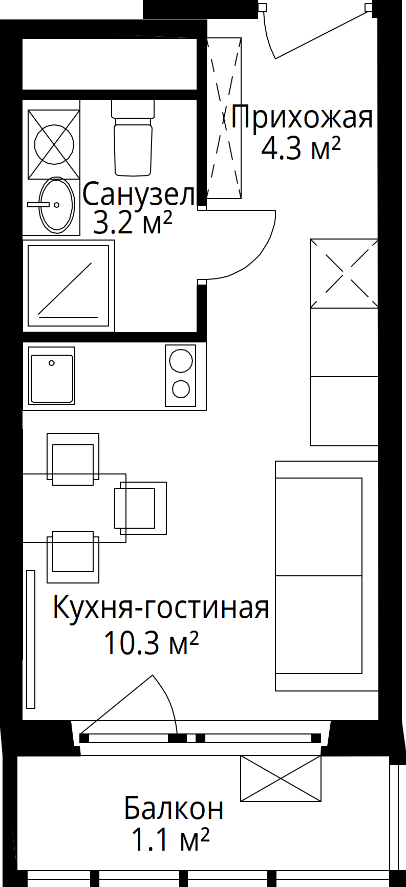 План этажа