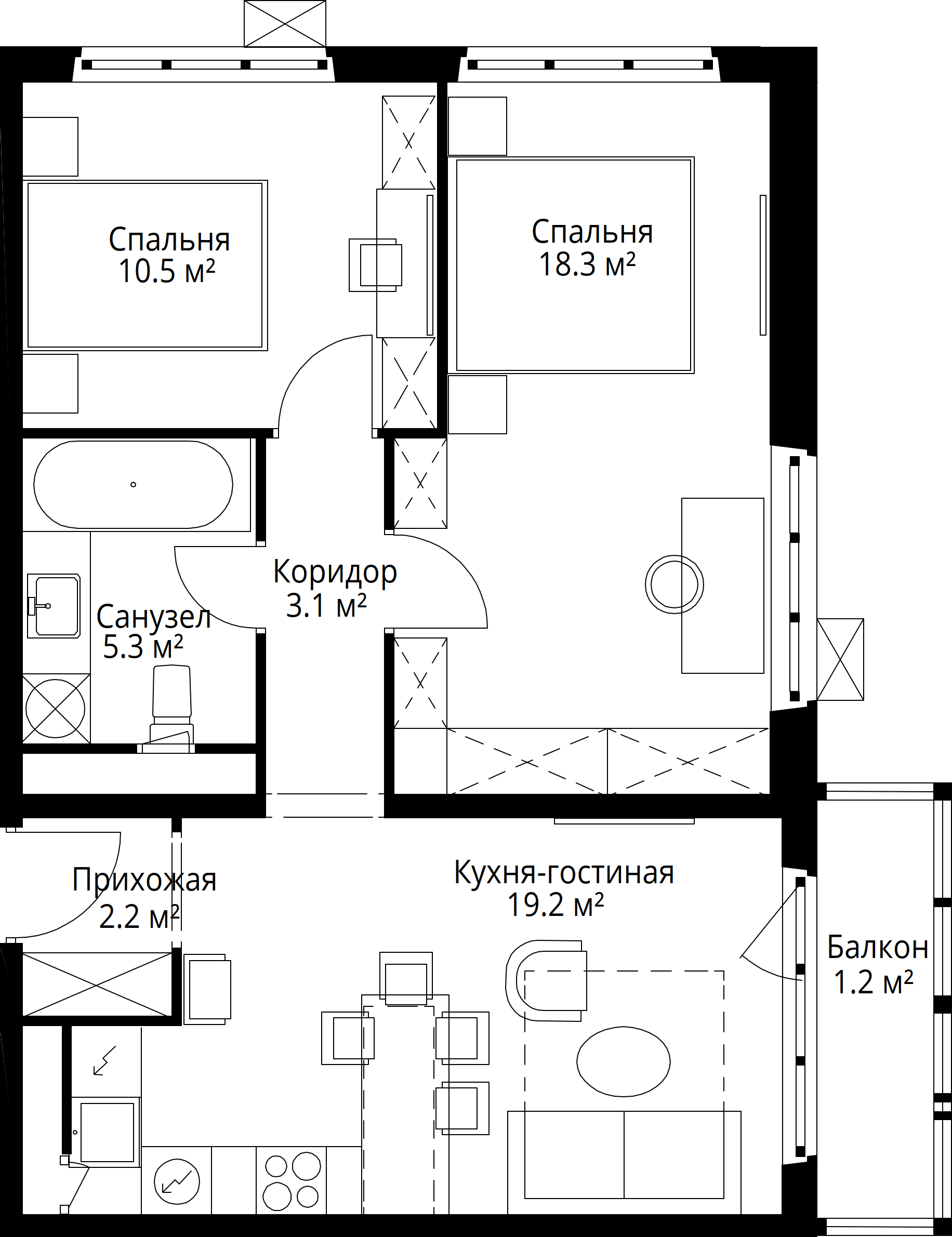 Планировка объекта