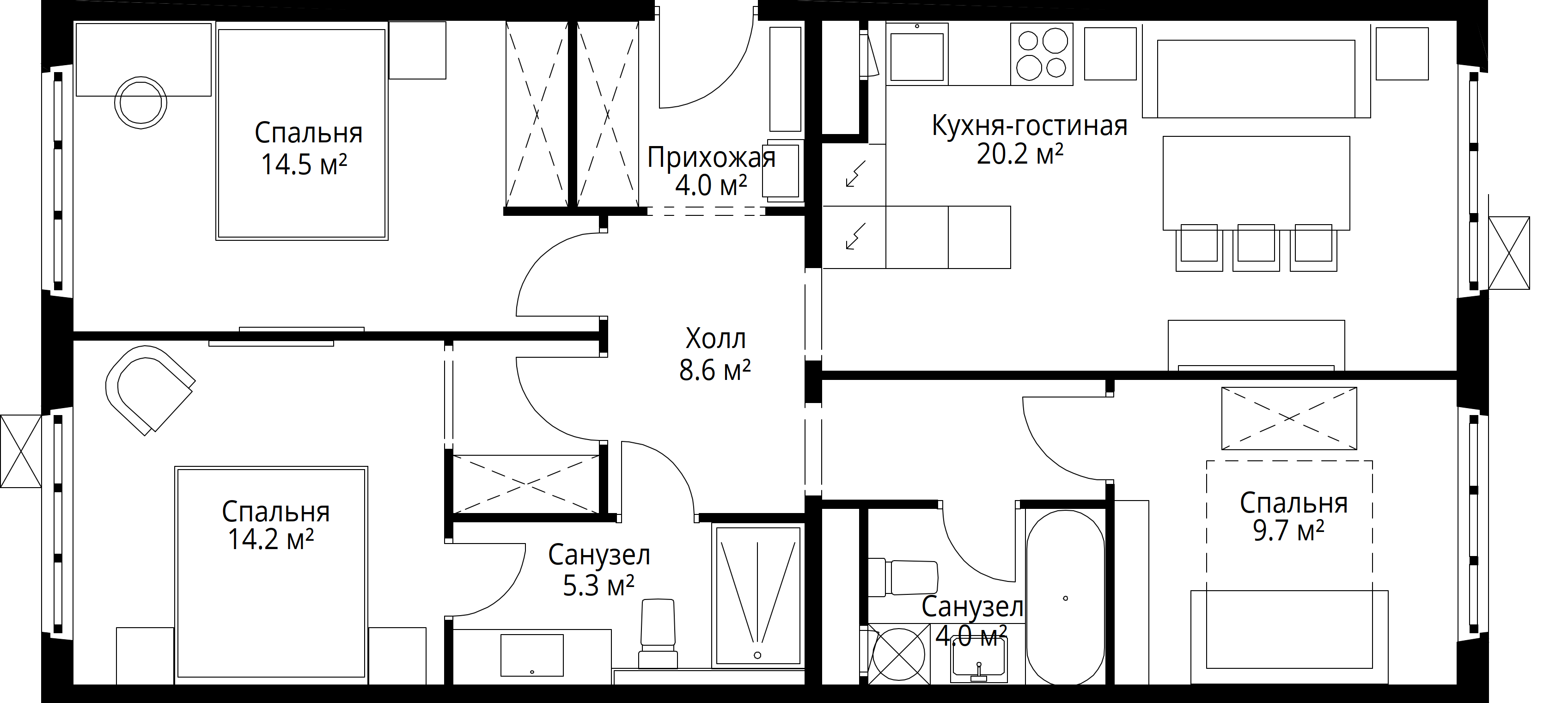 Планировка объекта
