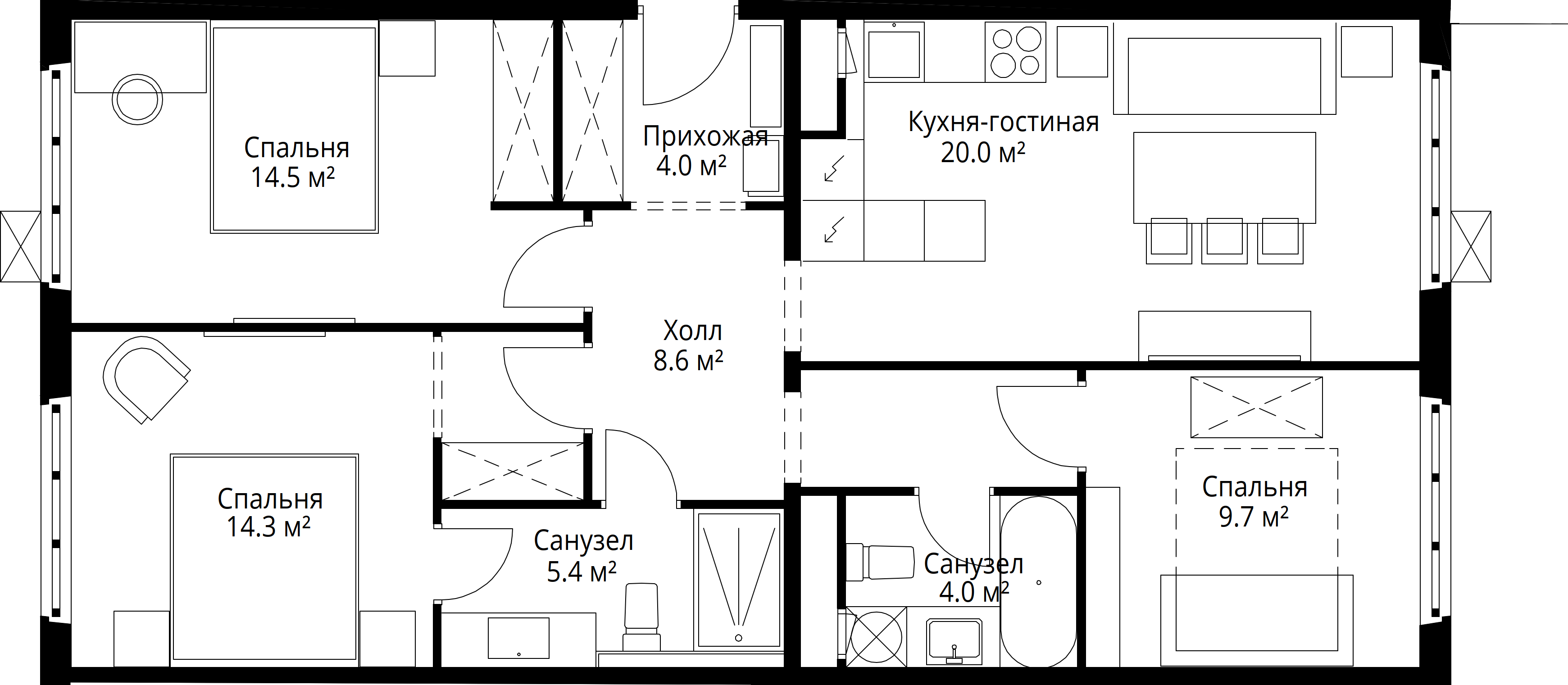 Планировка объекта