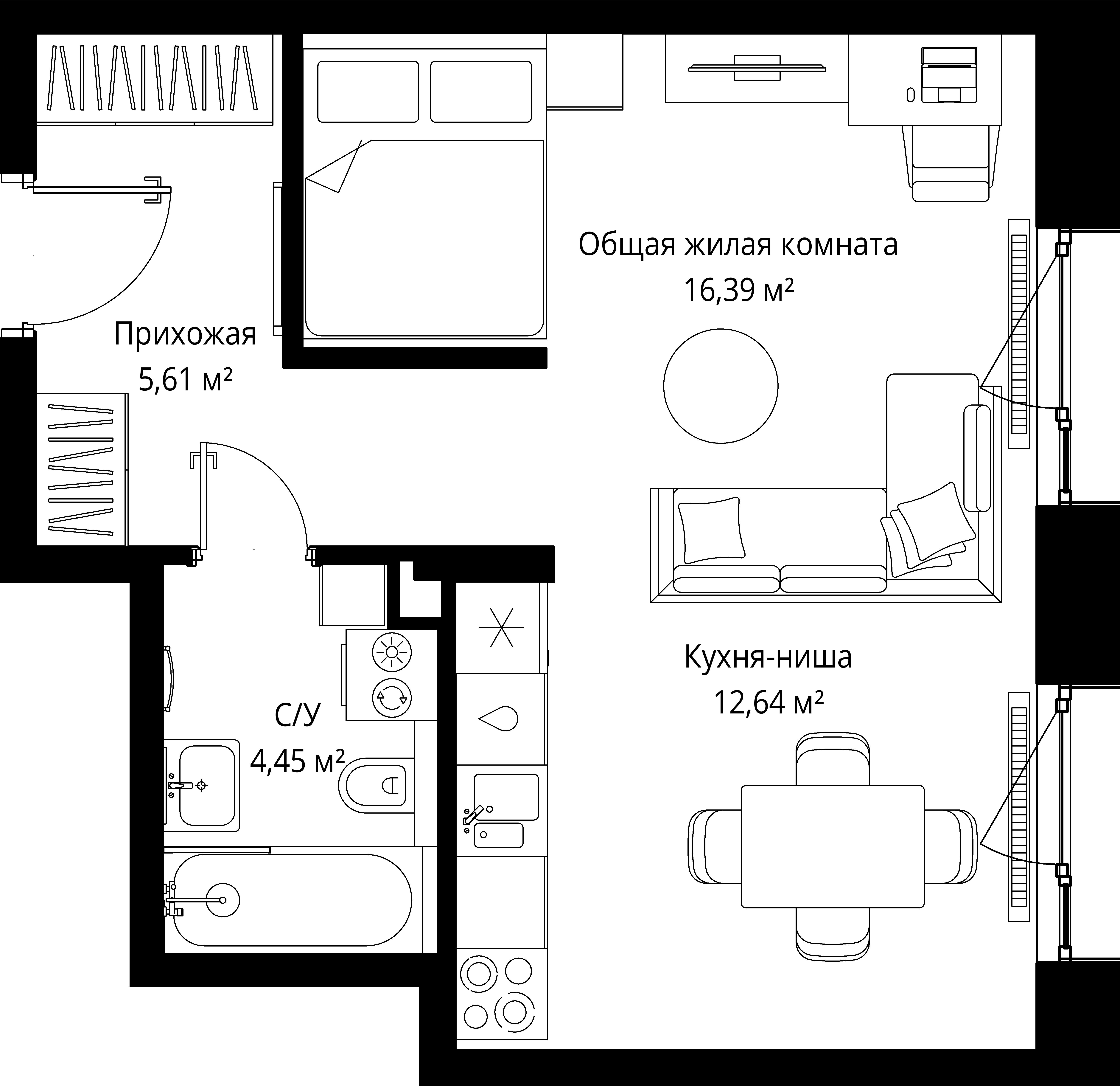 Планировка объекта