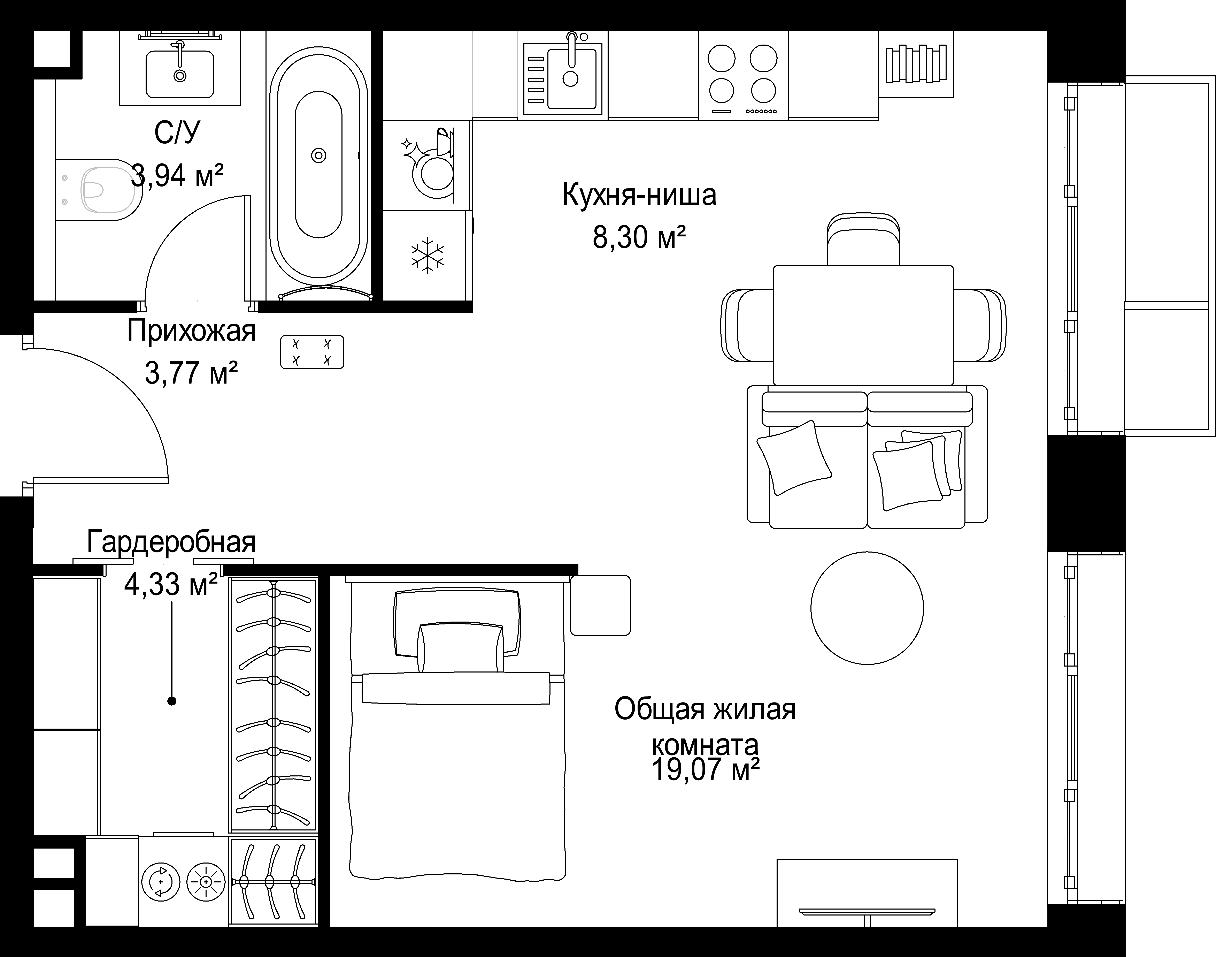 Планировка объекта