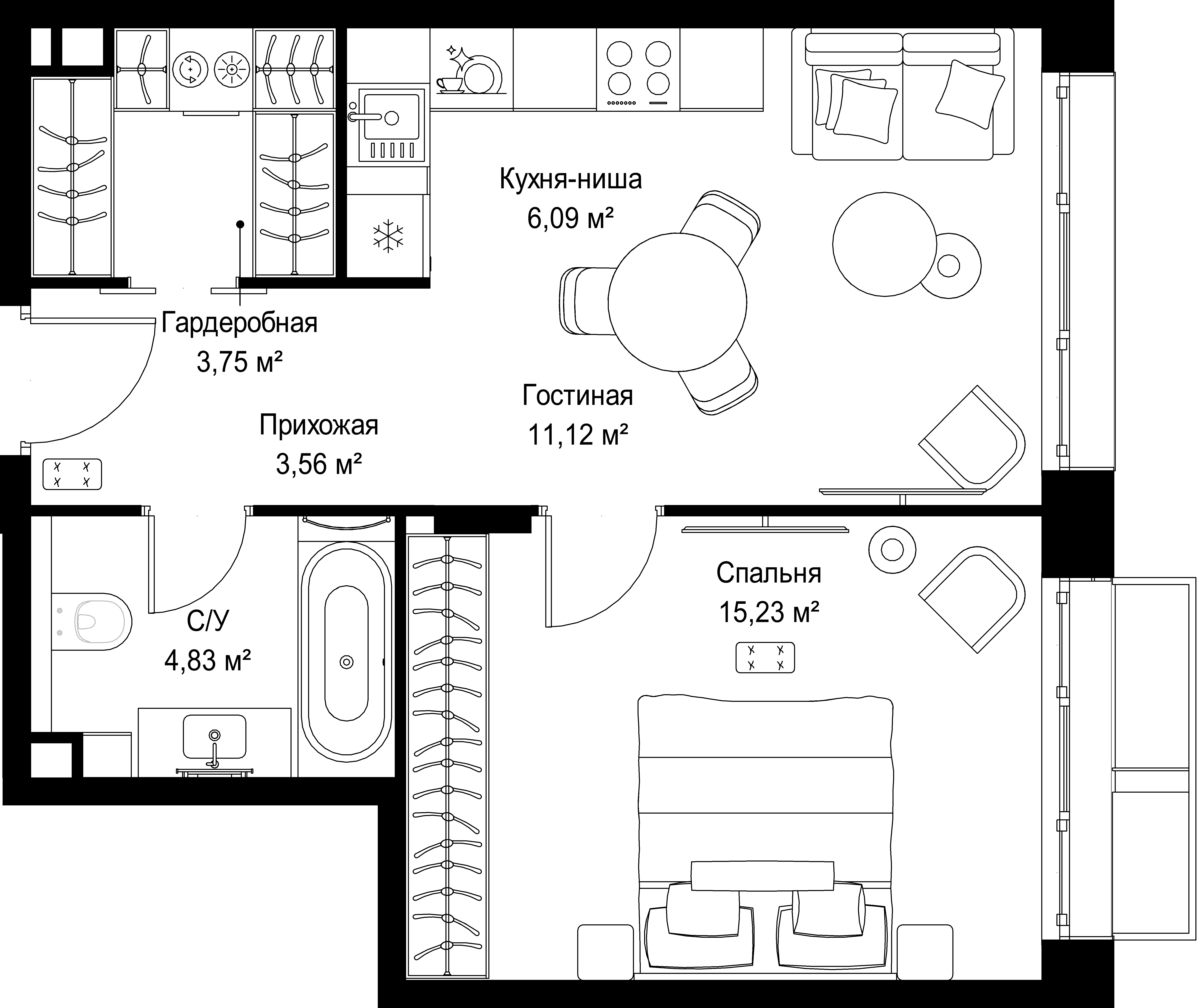 Планировка объекта