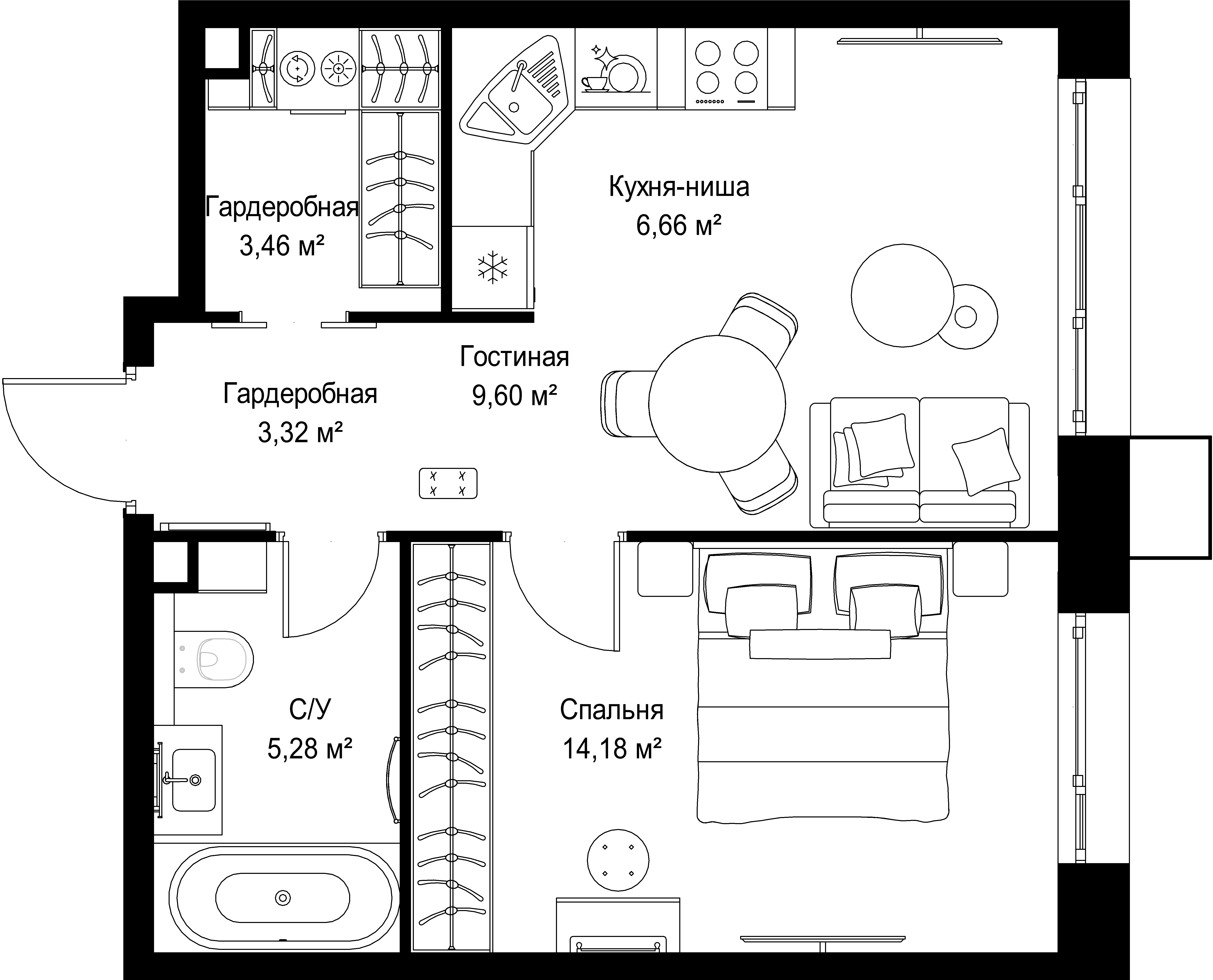 Планировка объекта